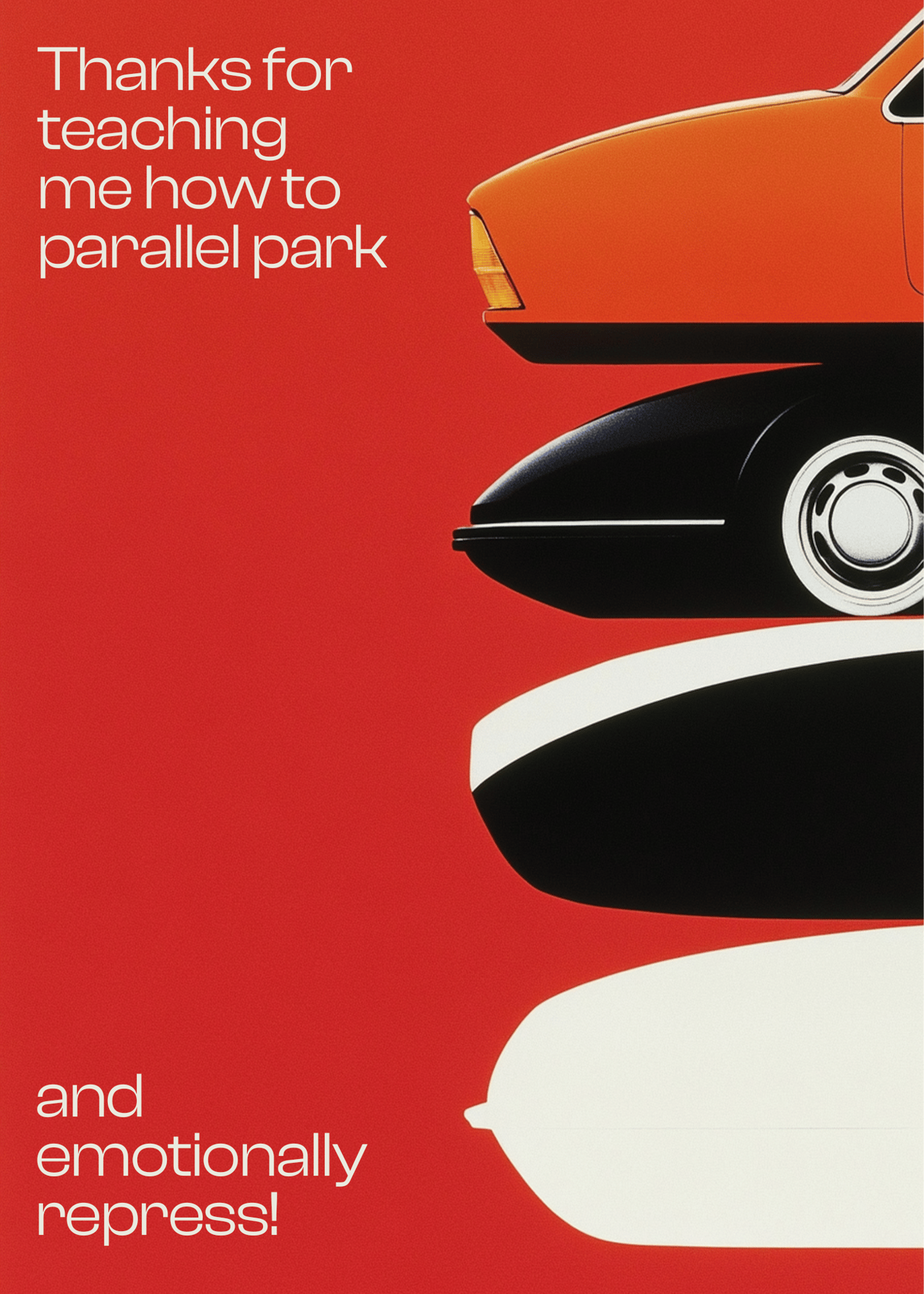 Parallel Parking and Emotional Repression Card