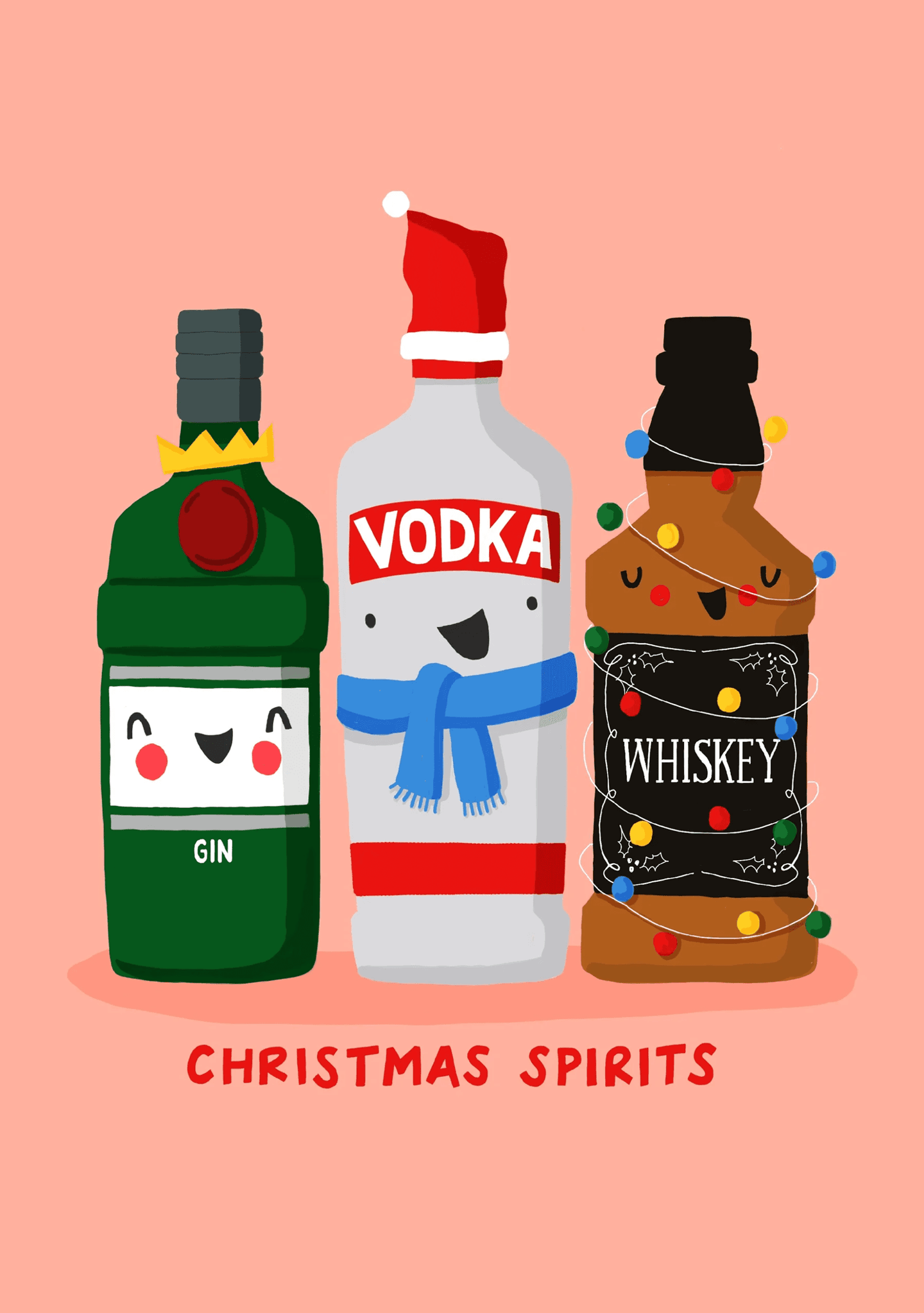 Christmas Spirits Card