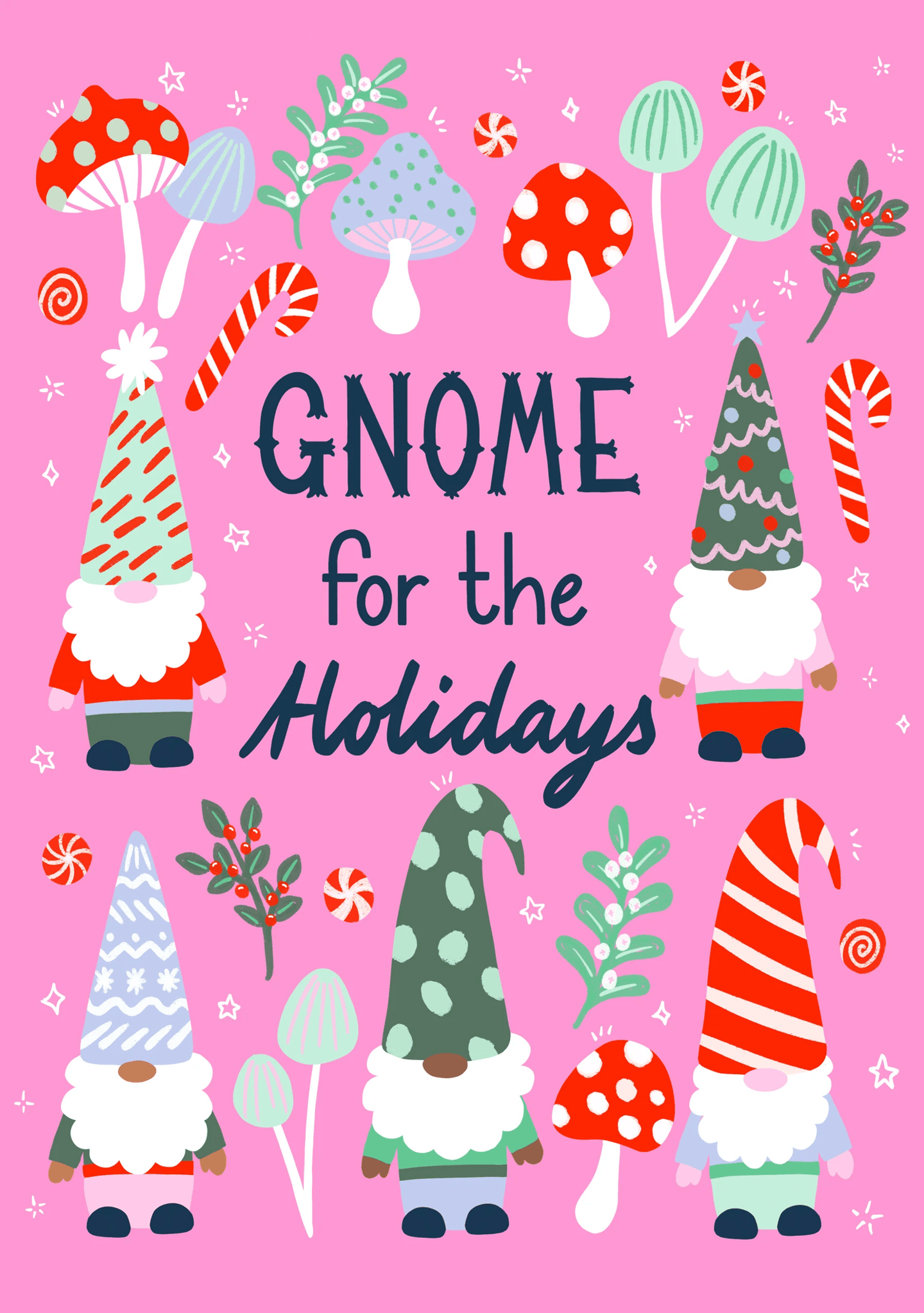 Gnome for the Holidays Card
