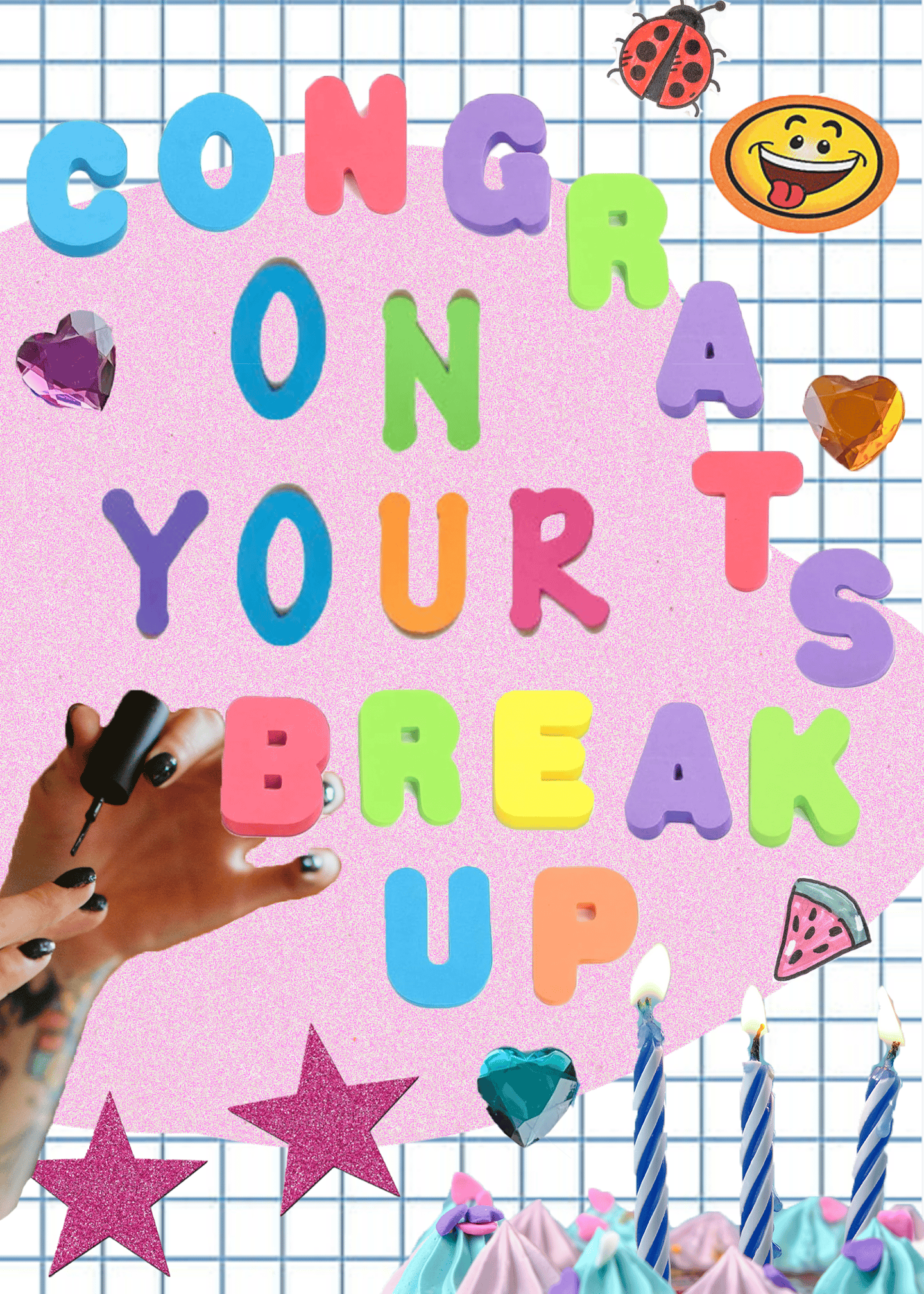 Breakup Celebration Card