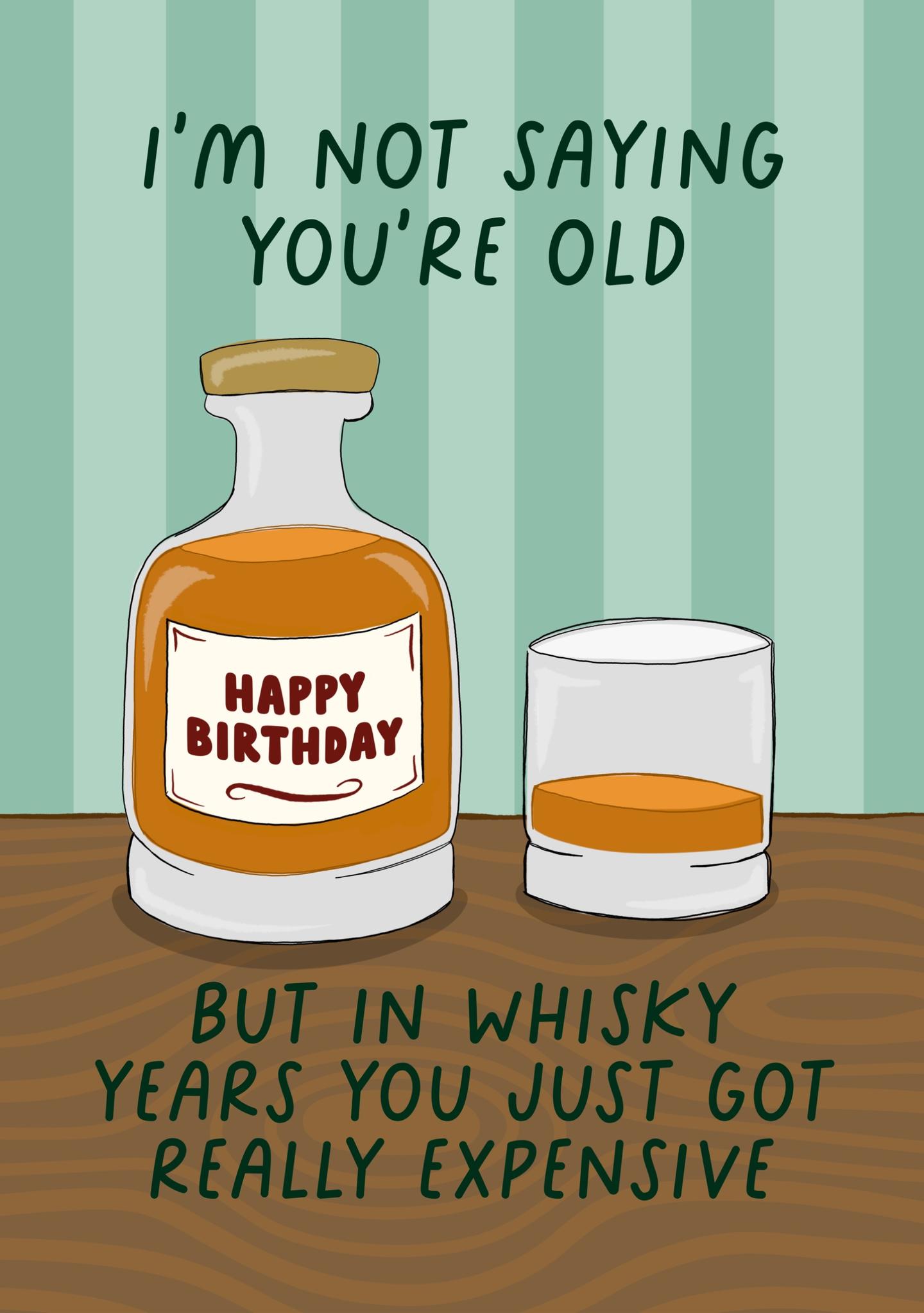 Expensive In Whisky Years