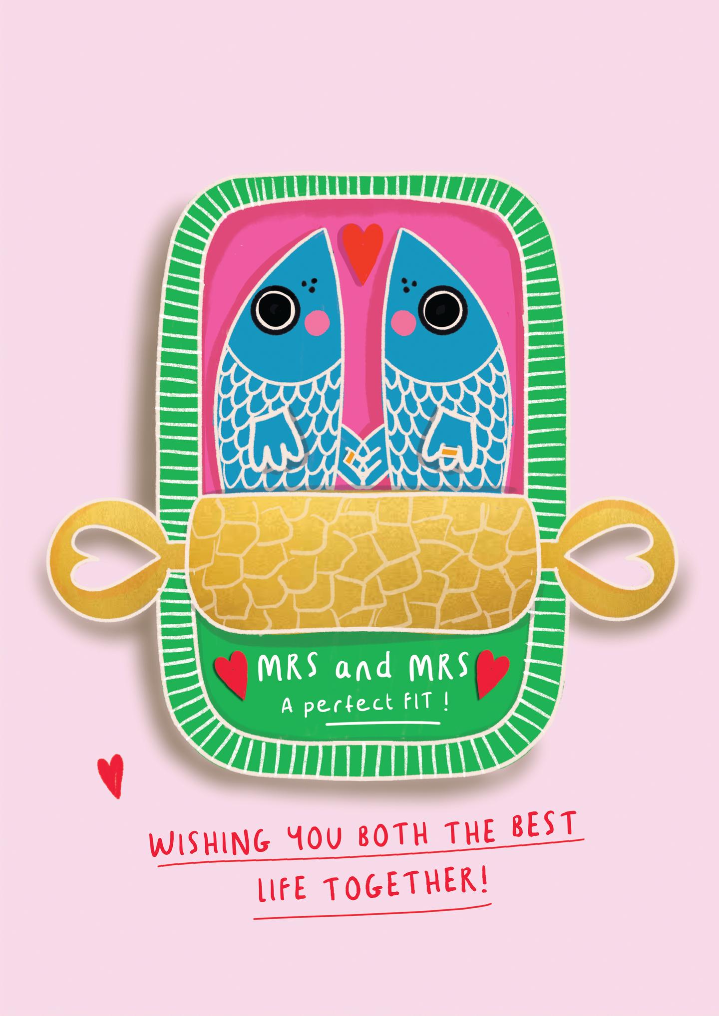 Mrs and Mrs: A Perfect Fit