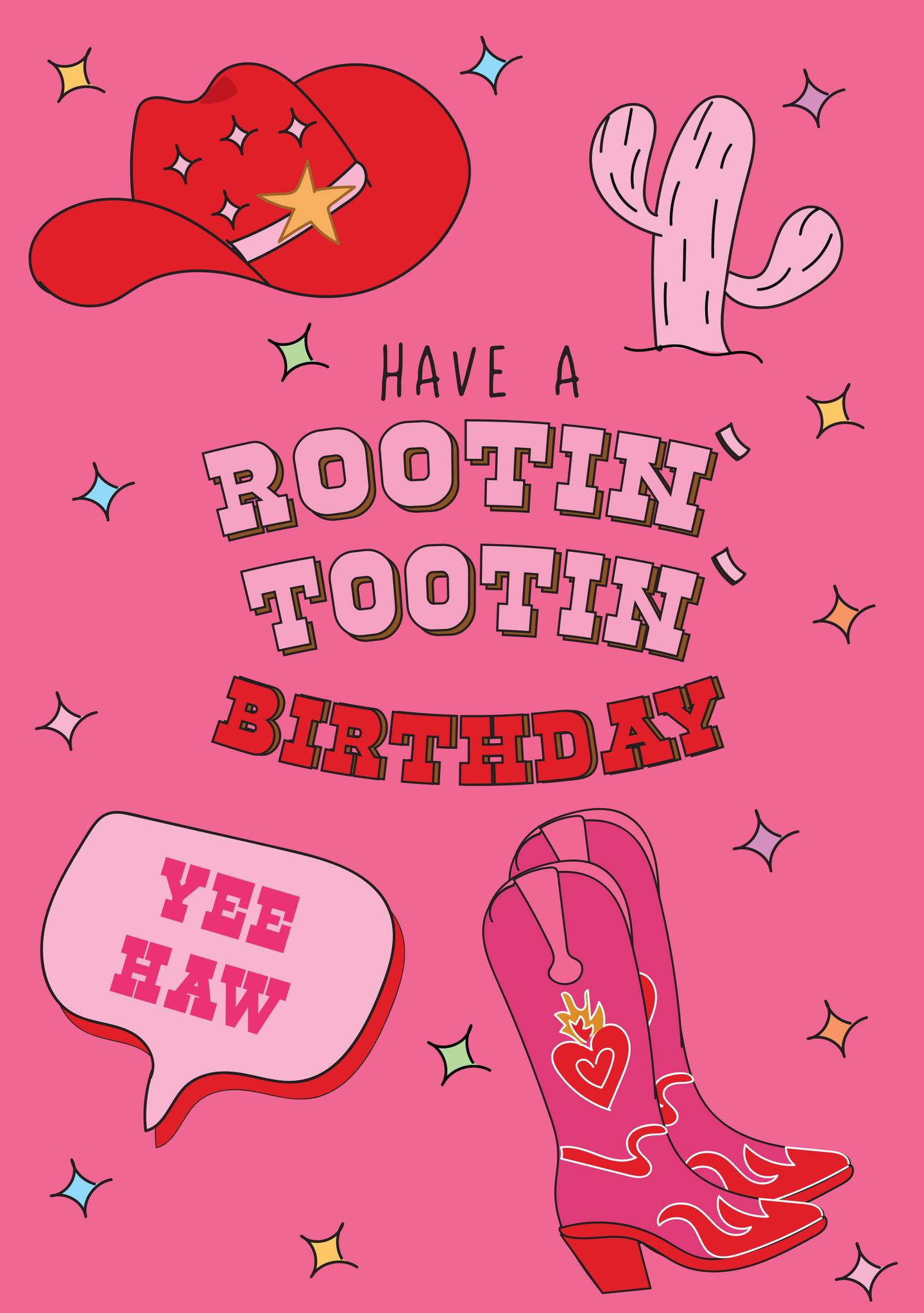 Rootin’ Tootin’ Birthday