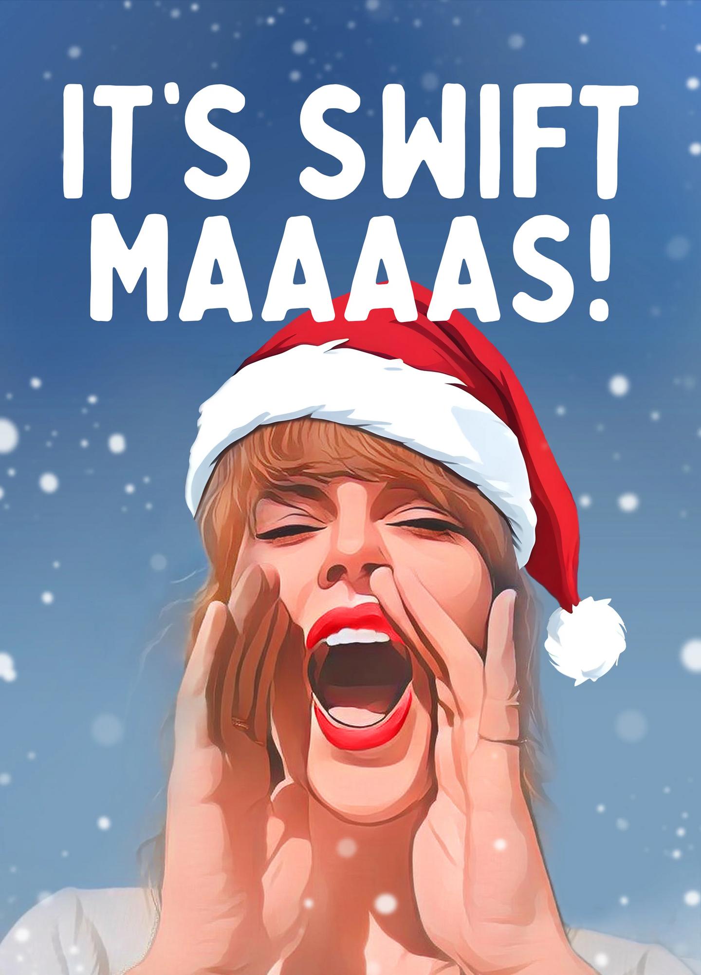 Swiftmas Shout-Out Card