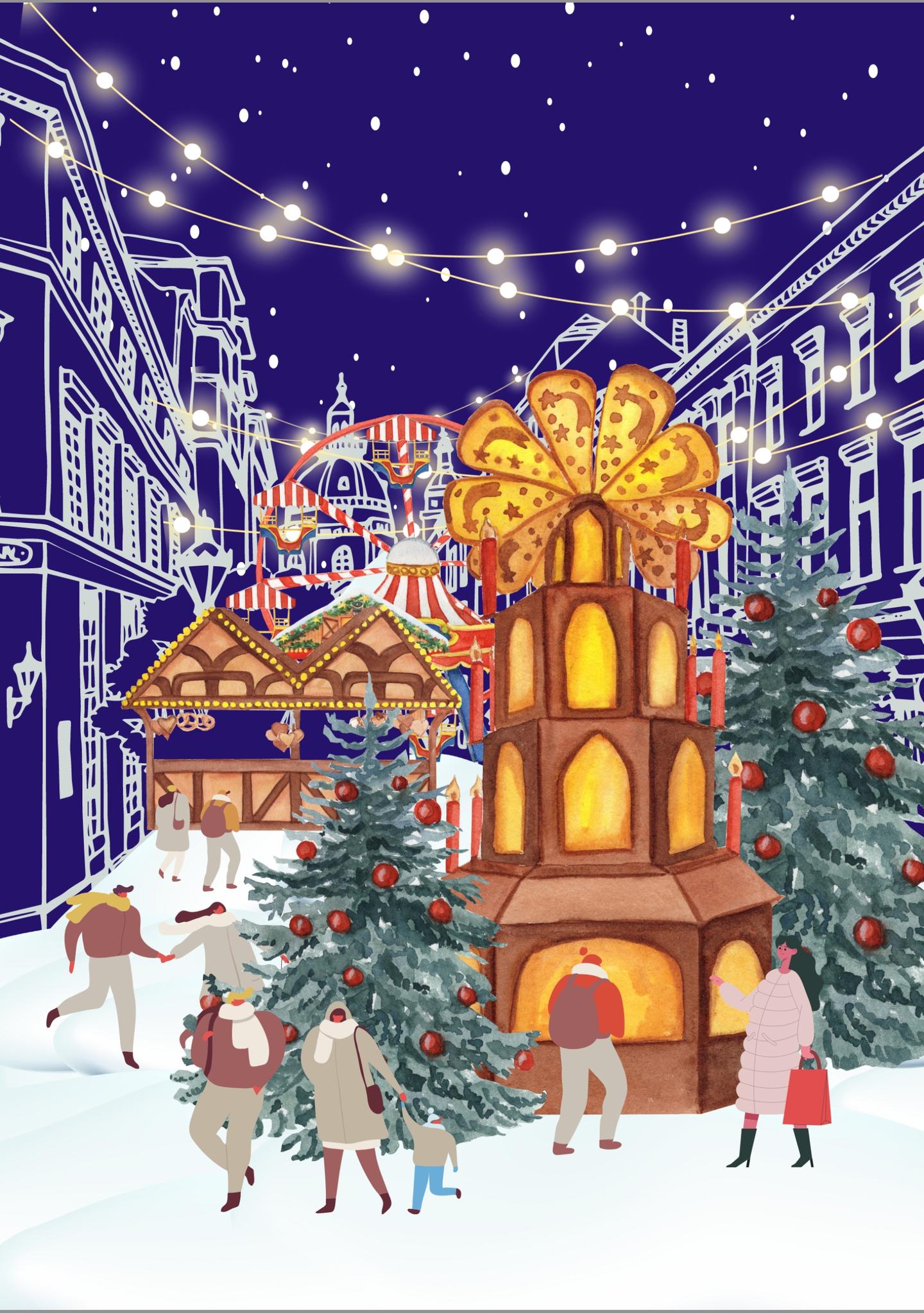 Winter Night Christmas