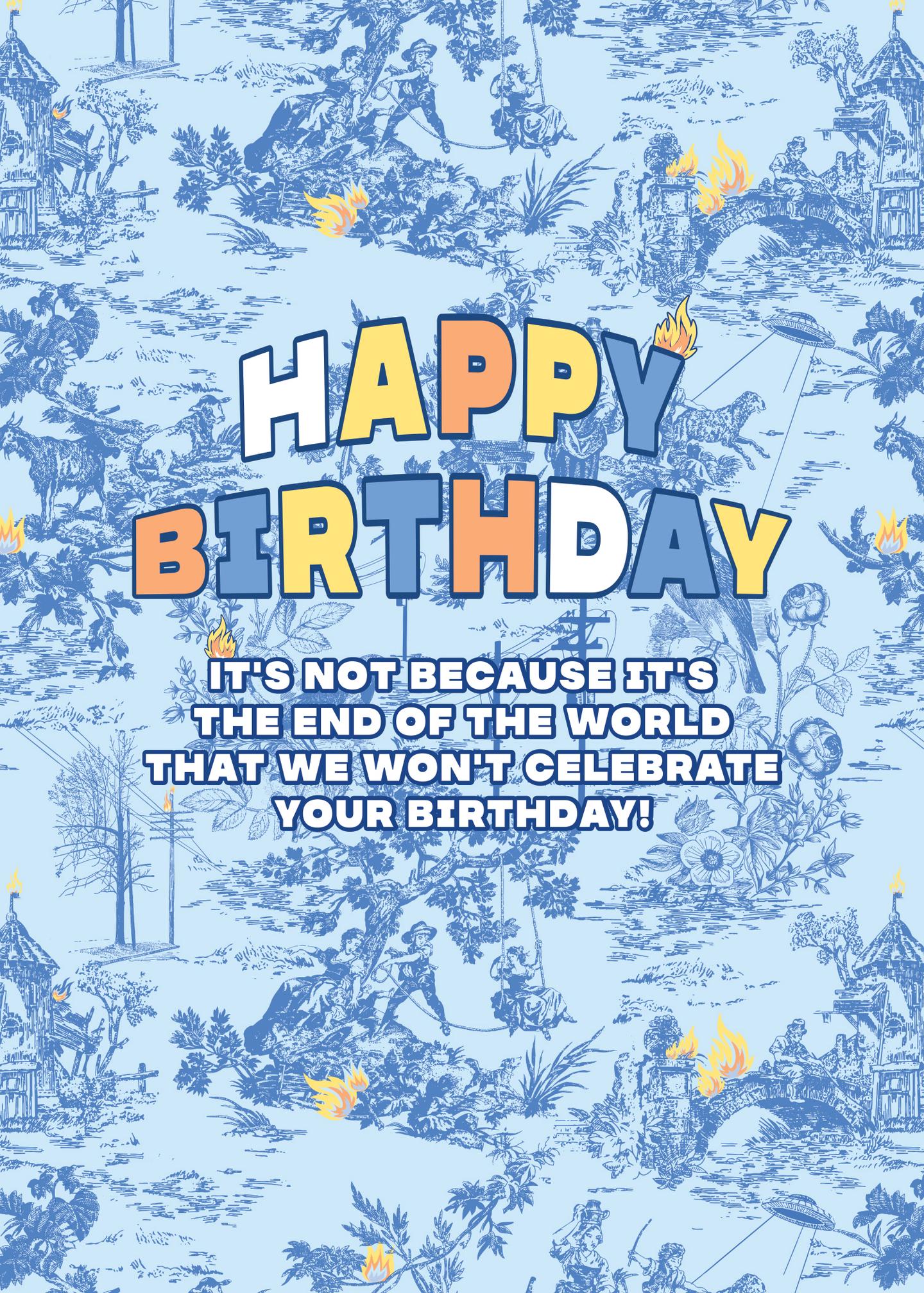 Apocalypse Birthday Cheer