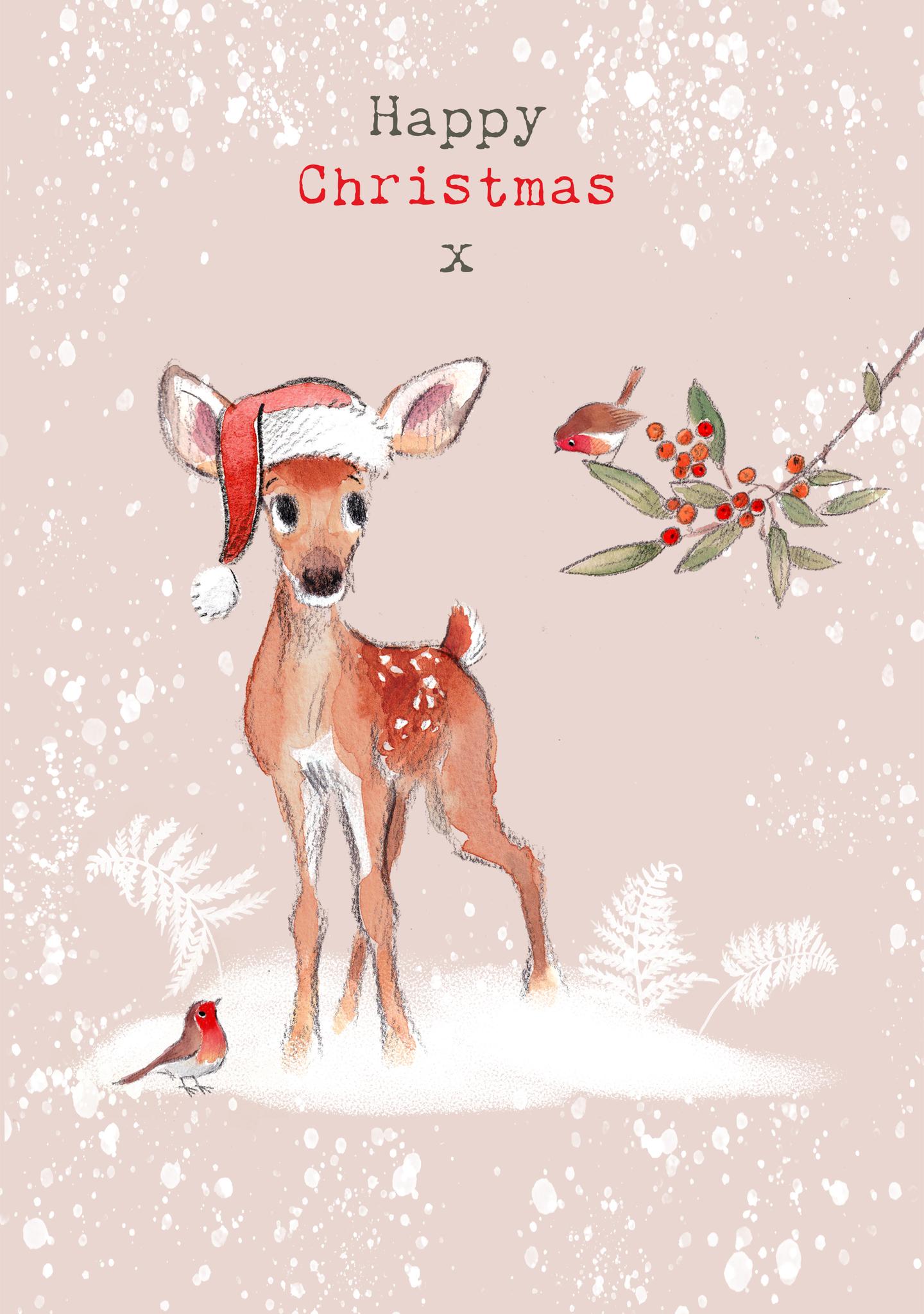 Happy Christmas Deer