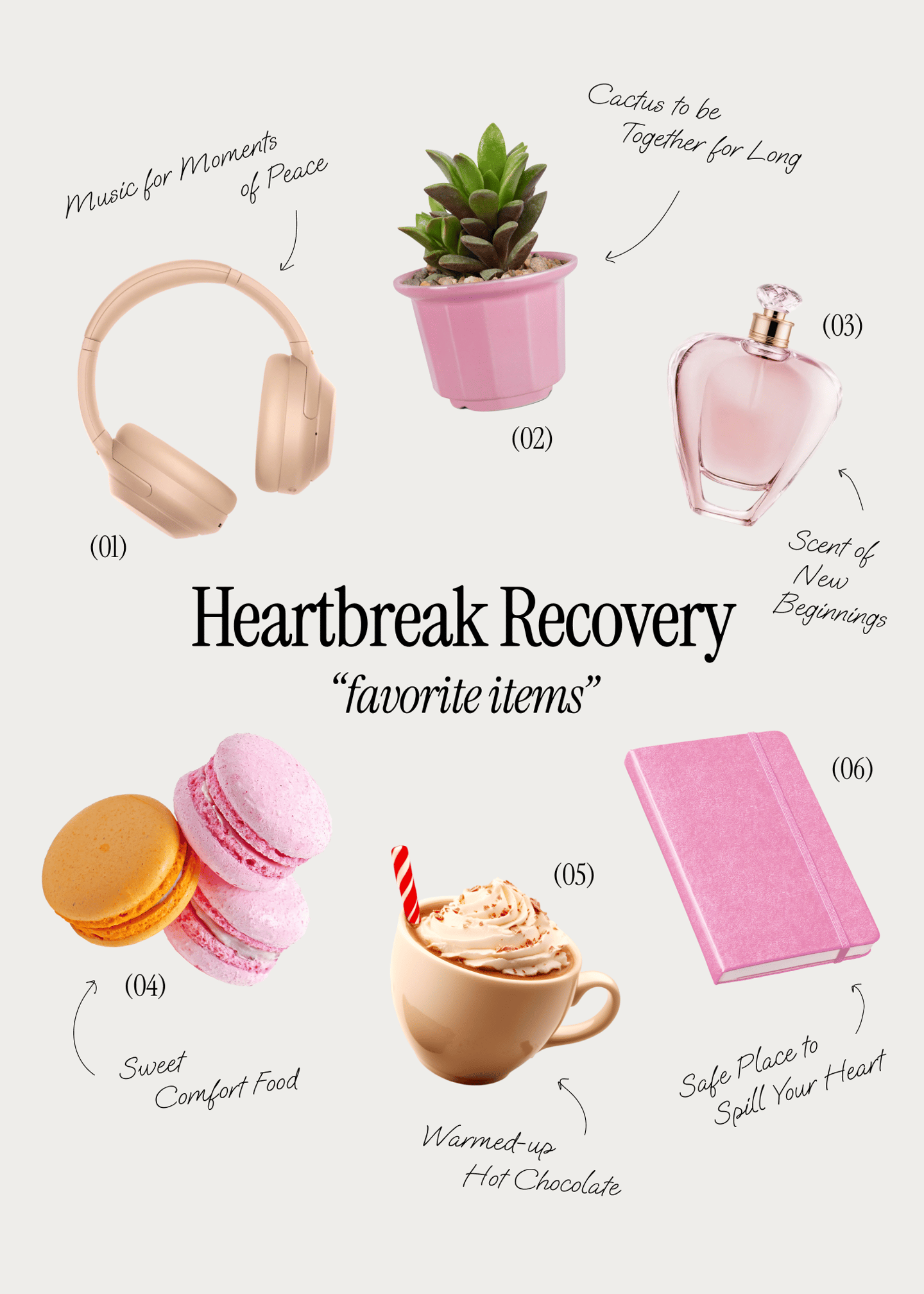 Heartbreak Recovery Starter Pack Card