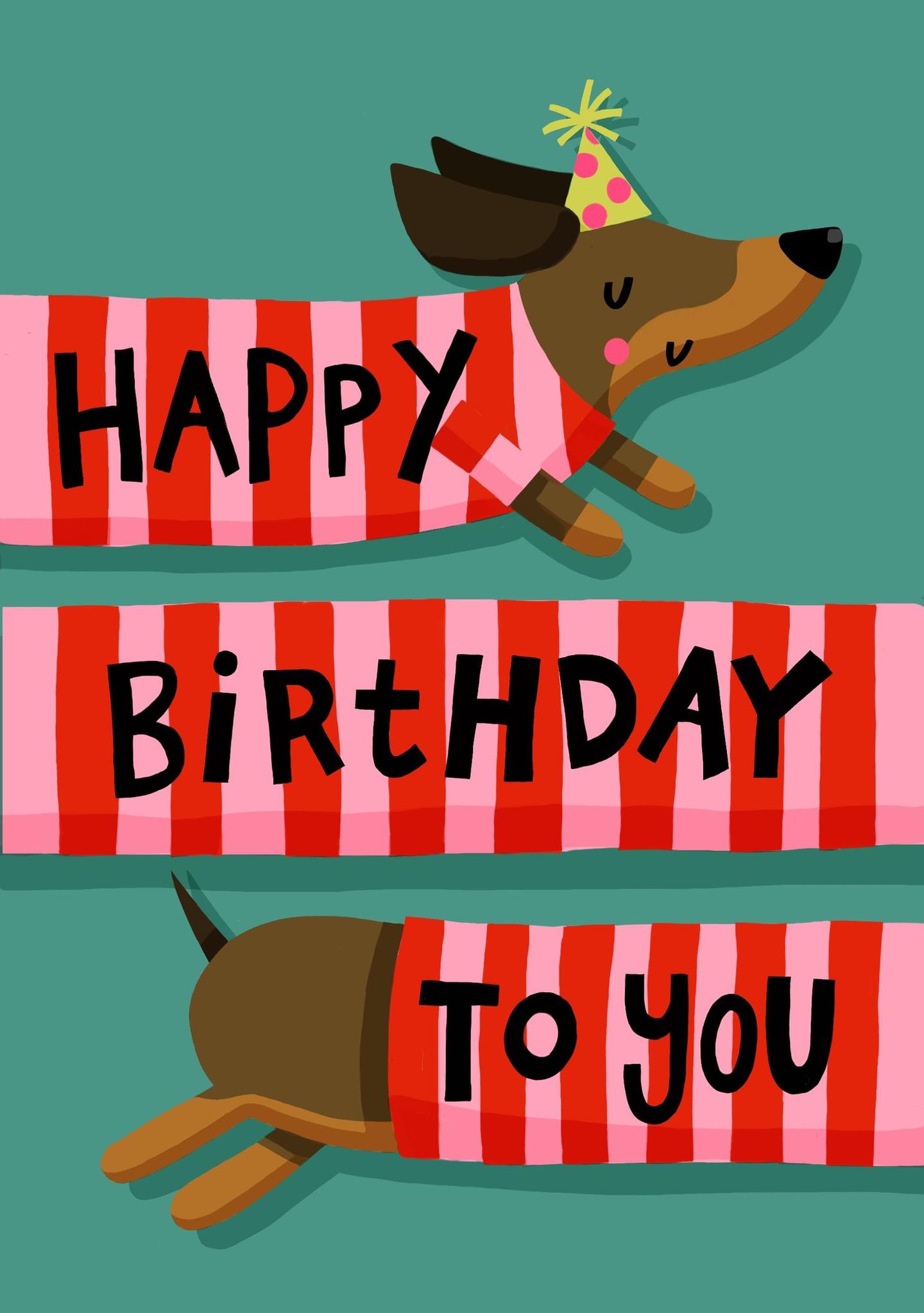 Happy Birthday to You - Dog