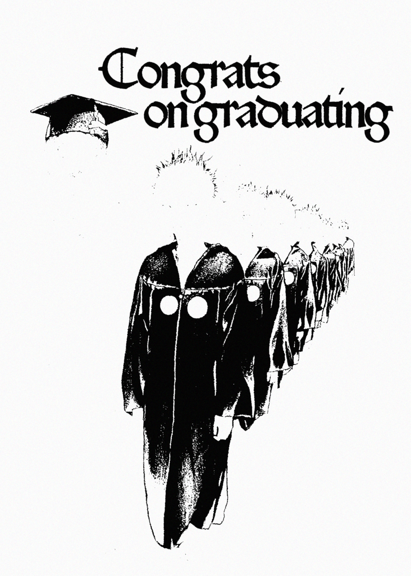 Congrats on Graduating Clone Card