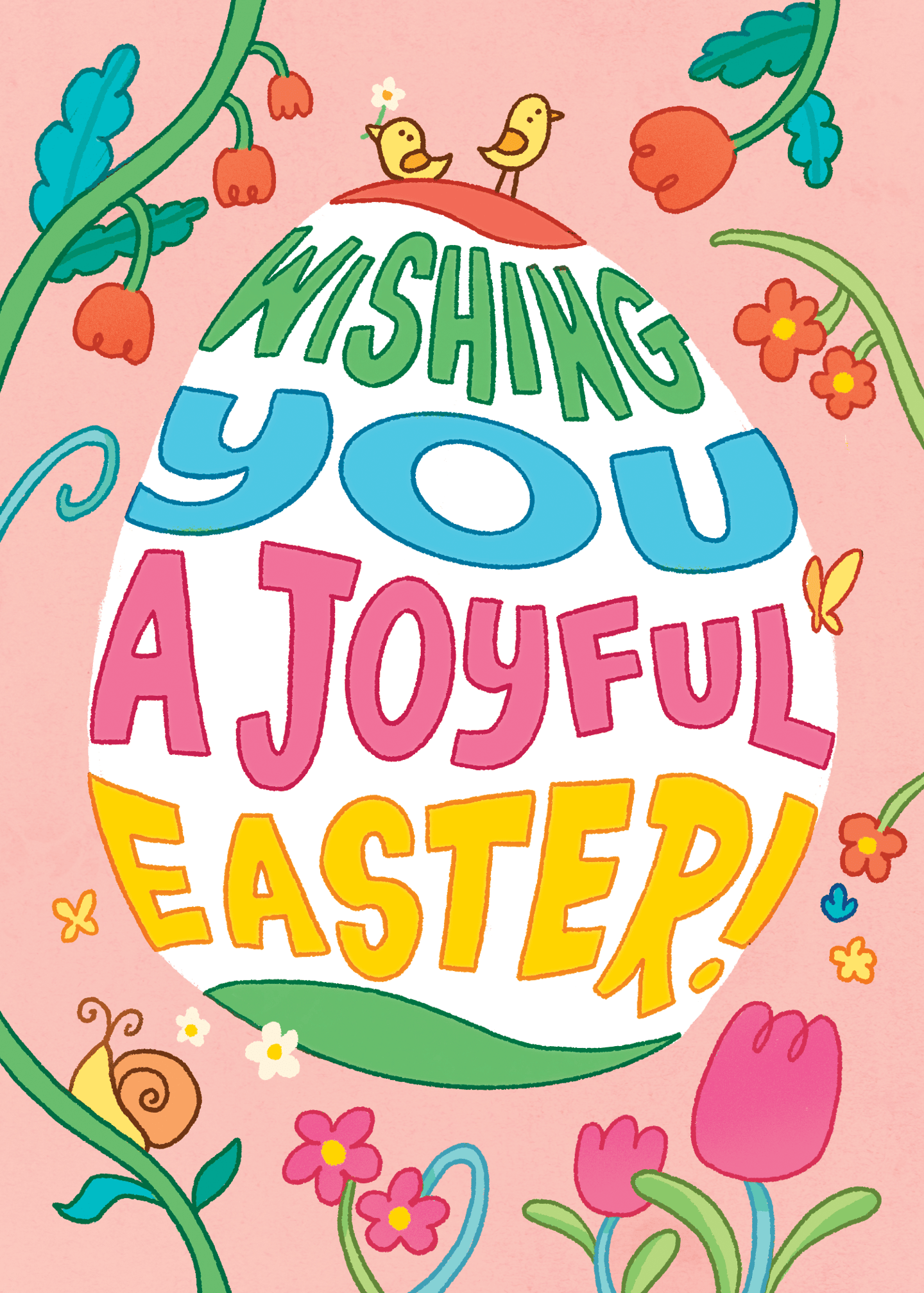 Wishing you a joyful easter