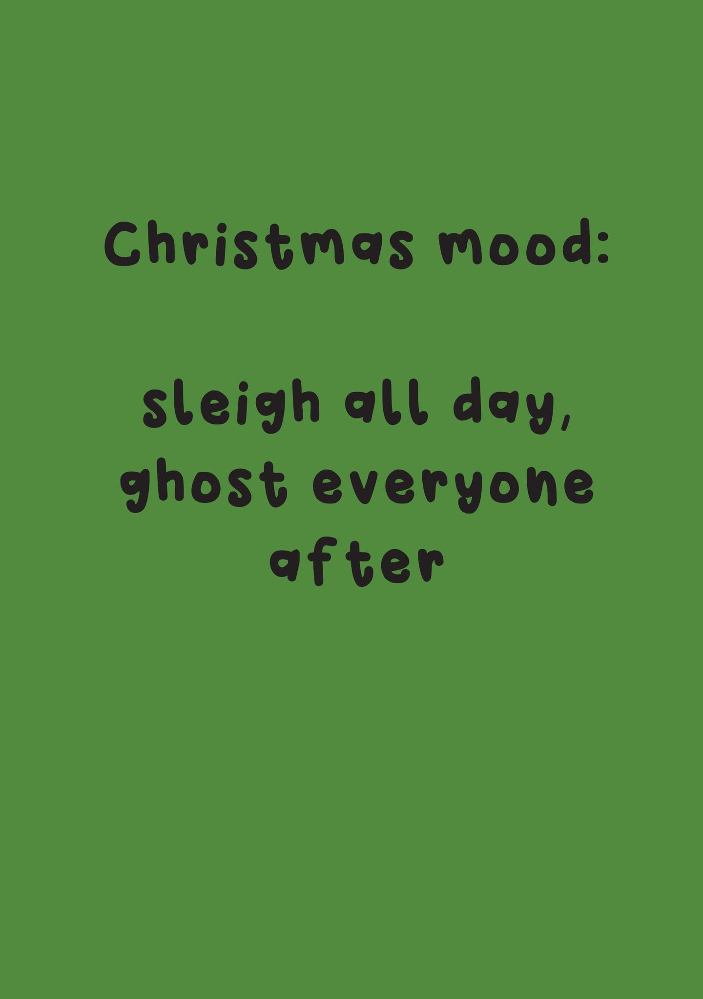 Christmas Mood Card