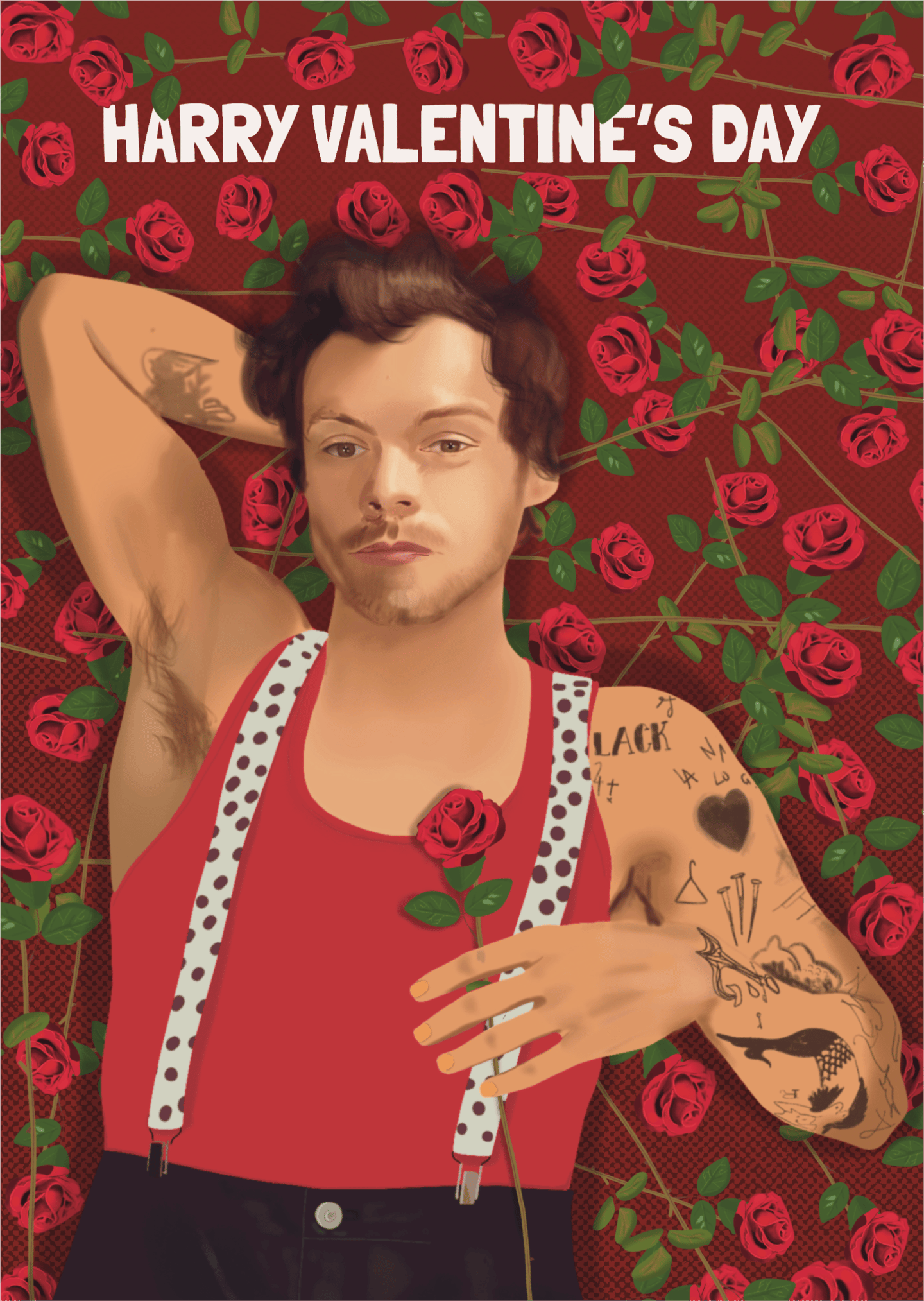 Harry Valentine's Day Card