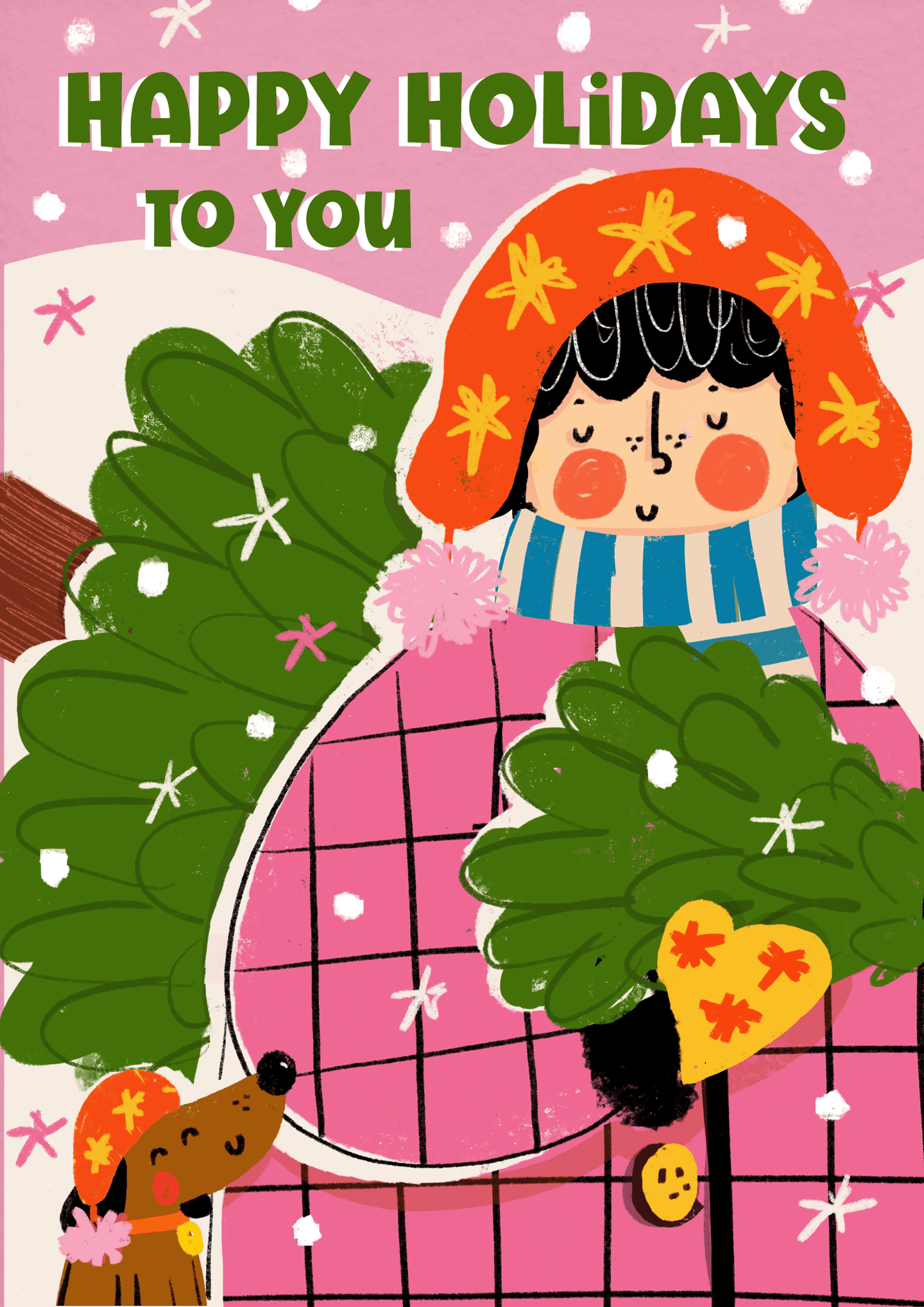 Cozy Holiday Wishes Card