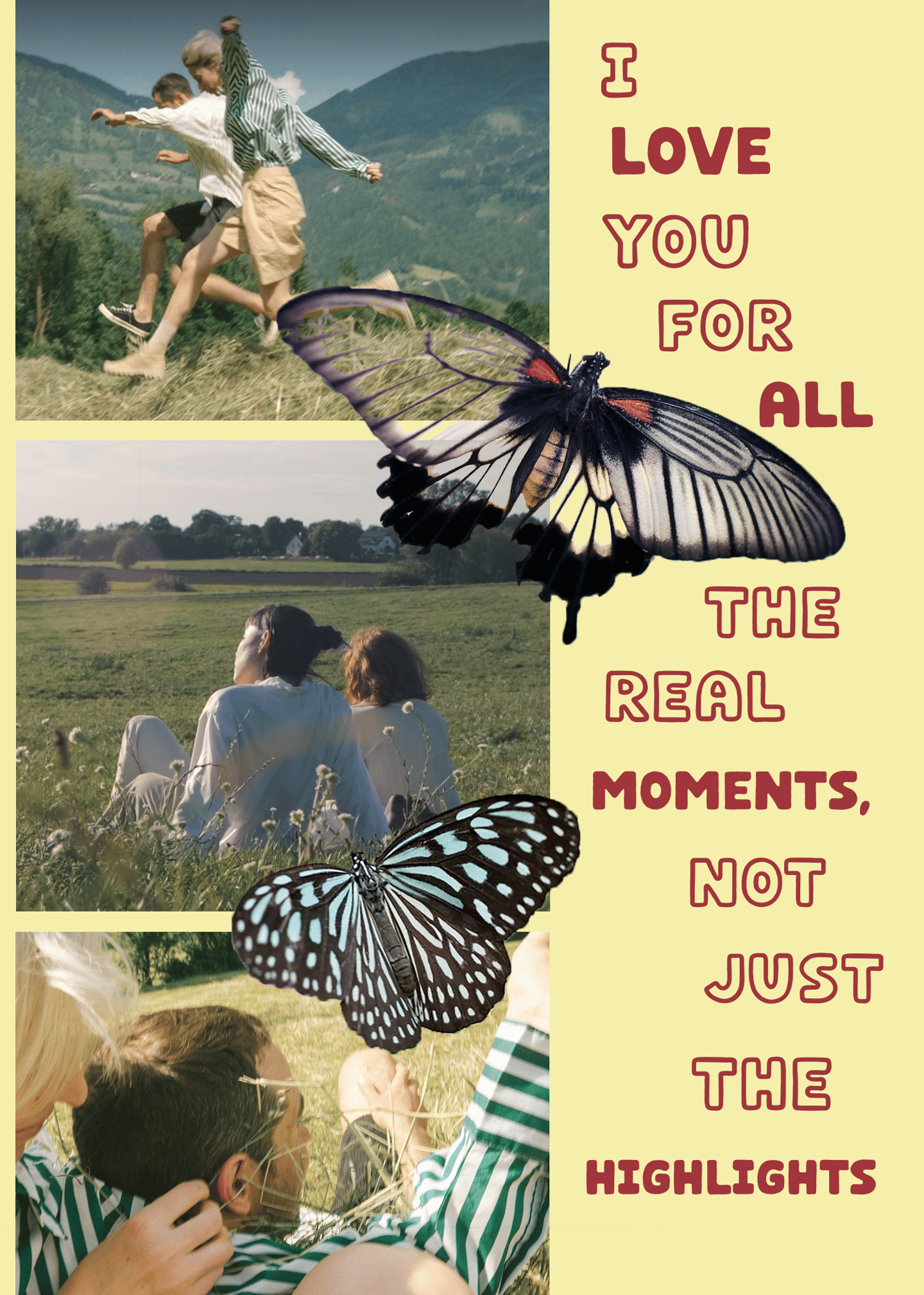 Real Moments Appreciation Card