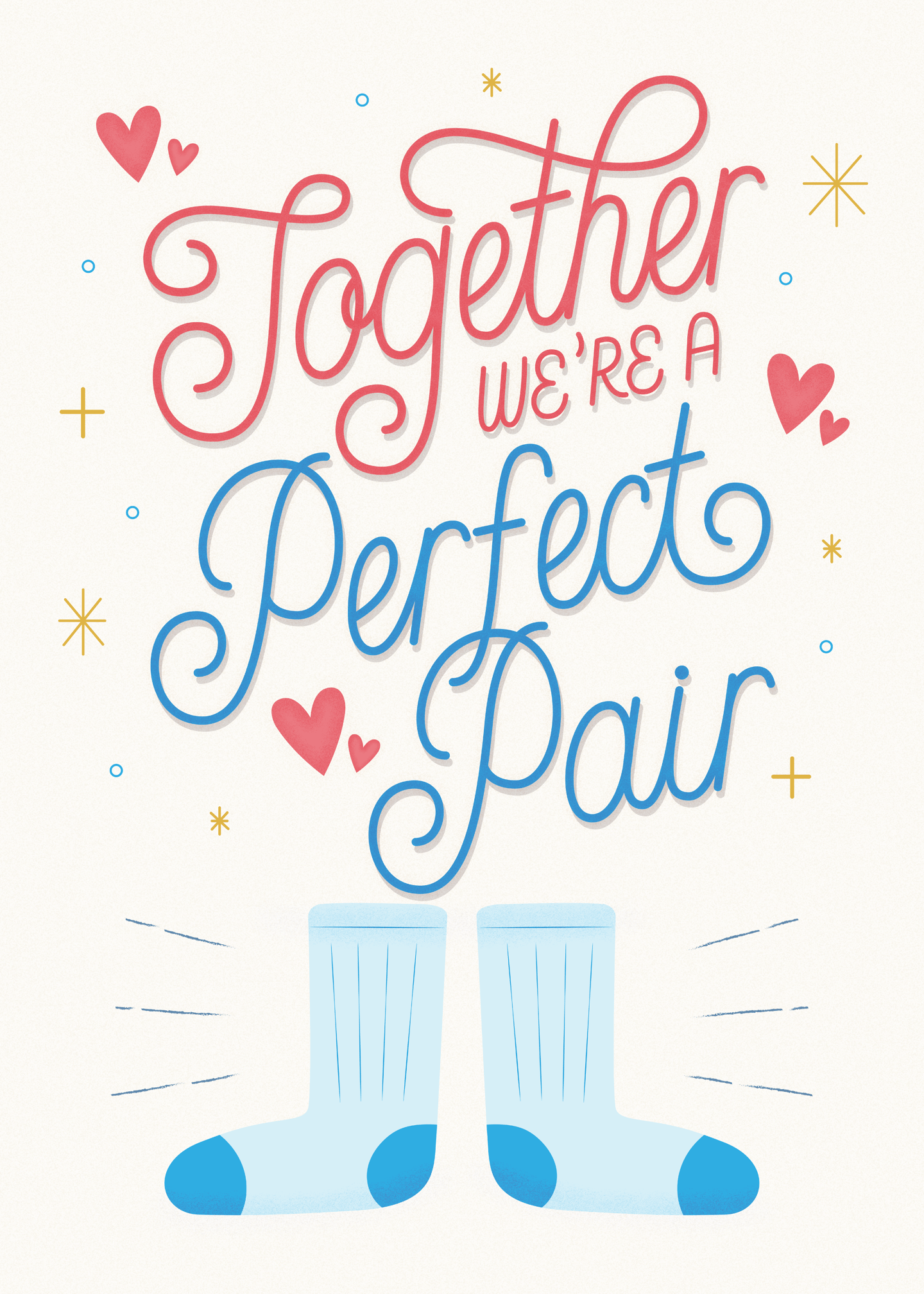 Perfect Pair Love Card