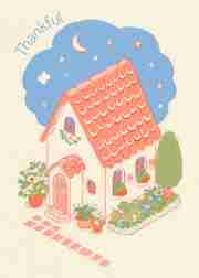 Charming Cottage Thank You Card