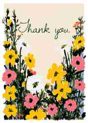 Wildflower Thank You