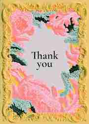 Ornate Frame Thank You