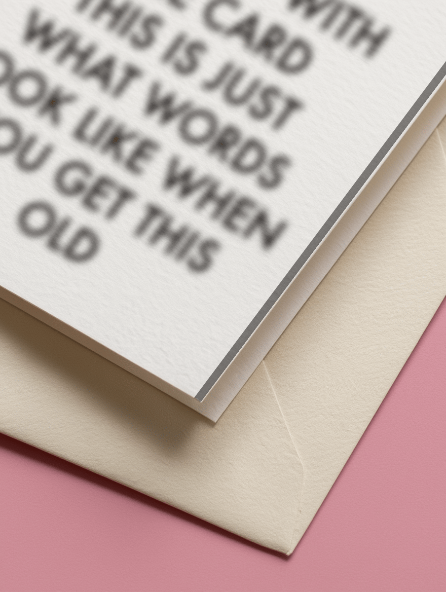 There is Nothing Wrong With the Card mockup 1