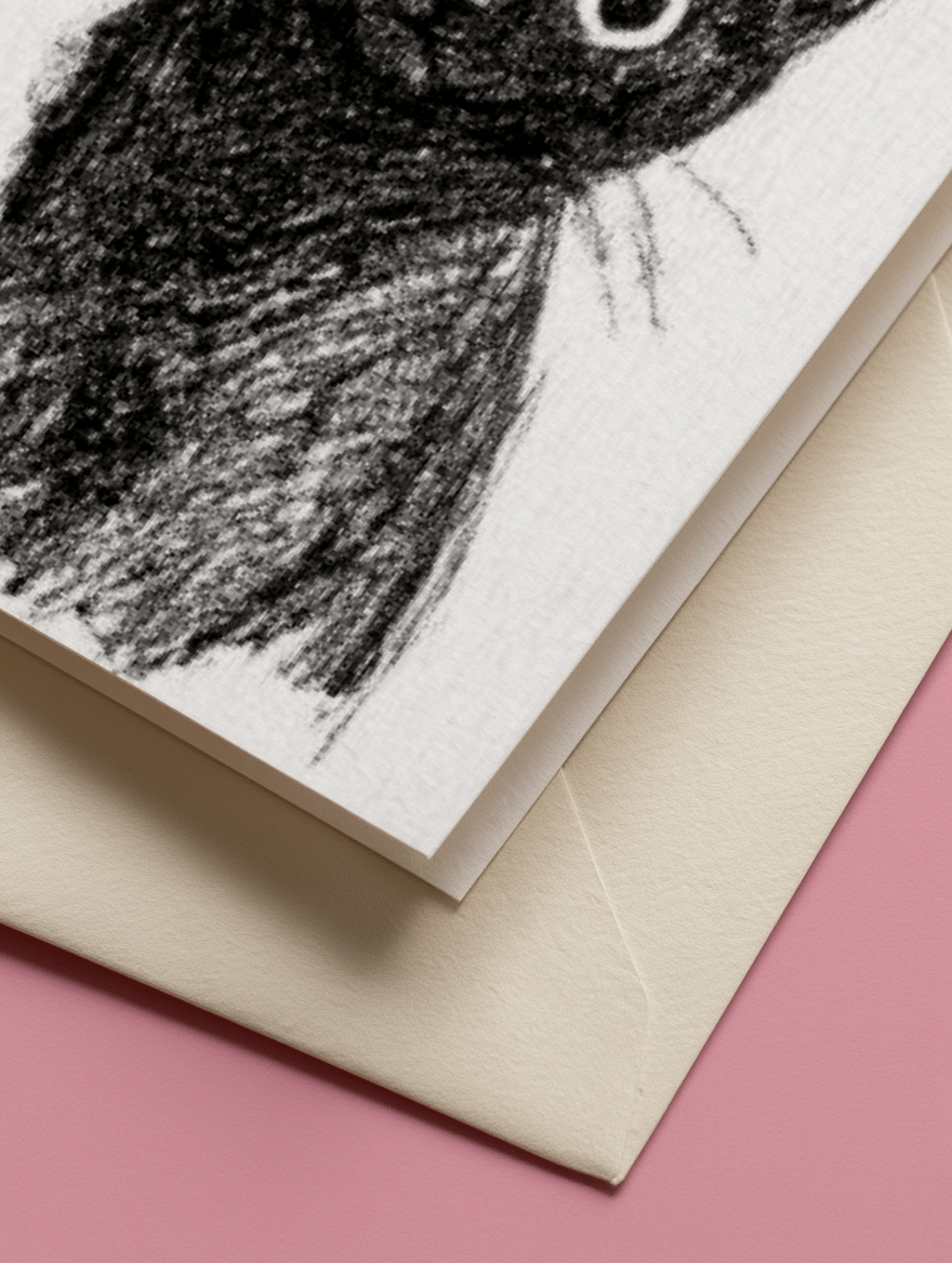 black cat sketch mockup 3