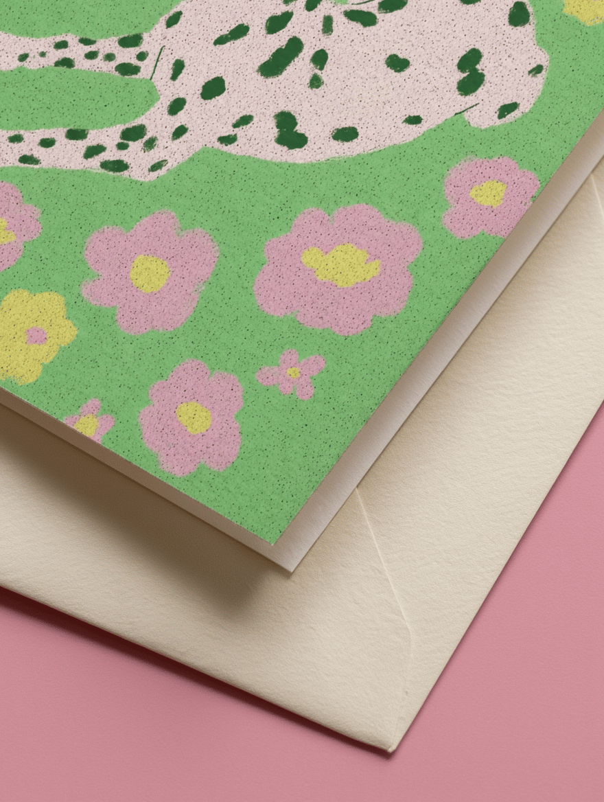 dalmatian laying down mockup 3