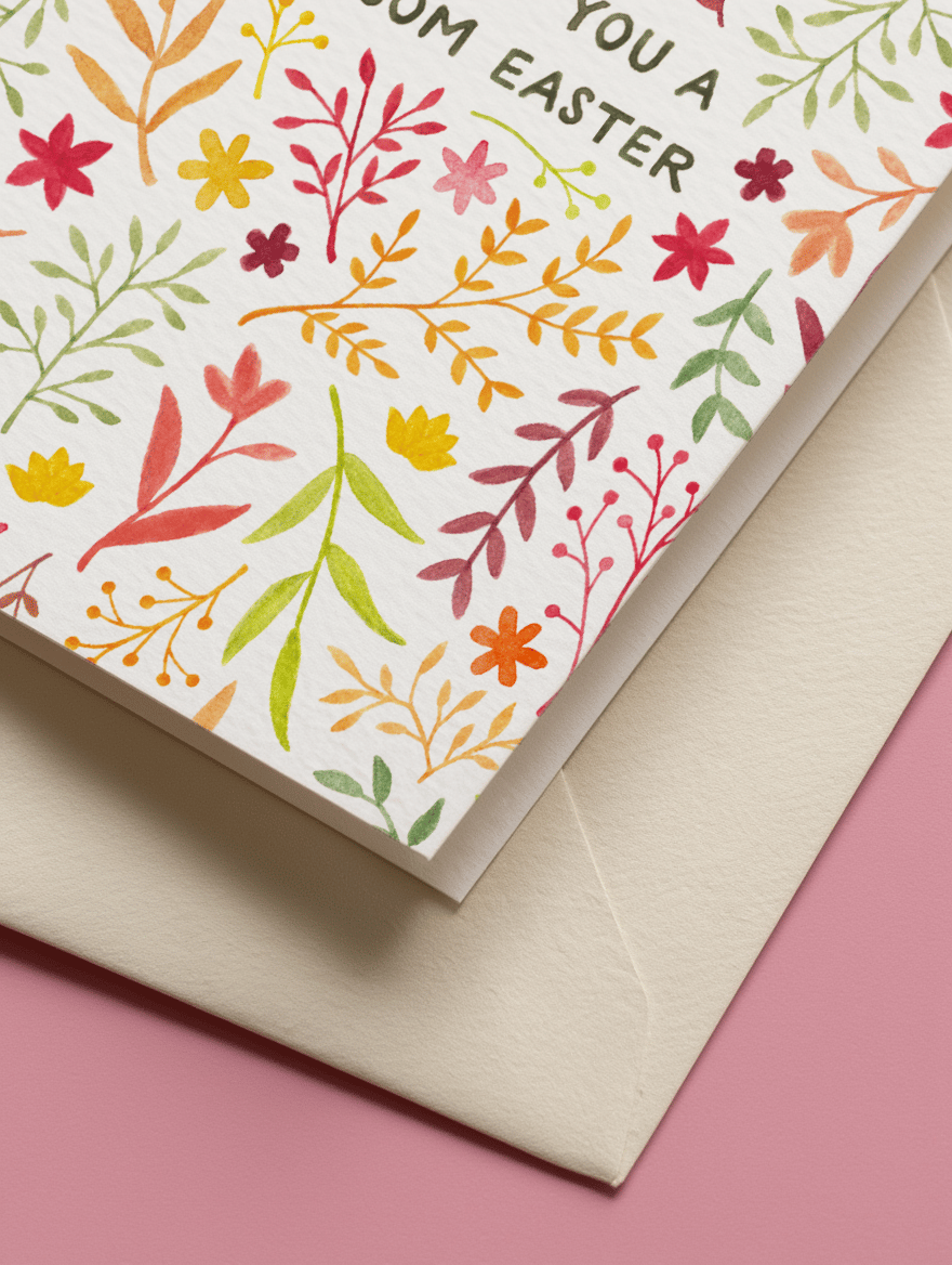 wishing you a blossom easter mockup 3