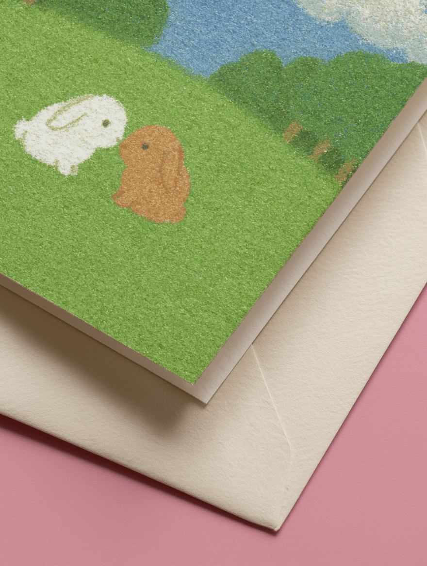 kissing bunnies mockup 3
