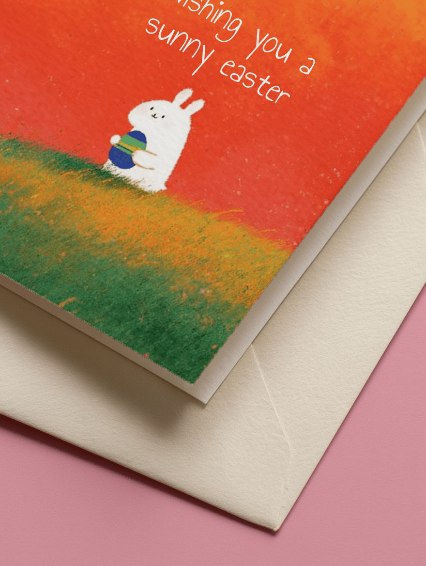 wishing you a sunny easter mockup 3