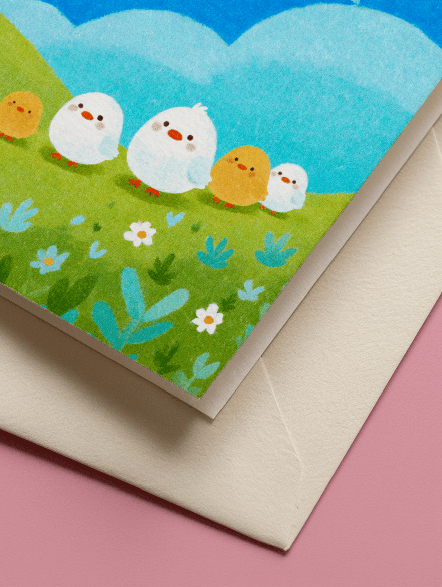 we wish you a happy easter mockup 3