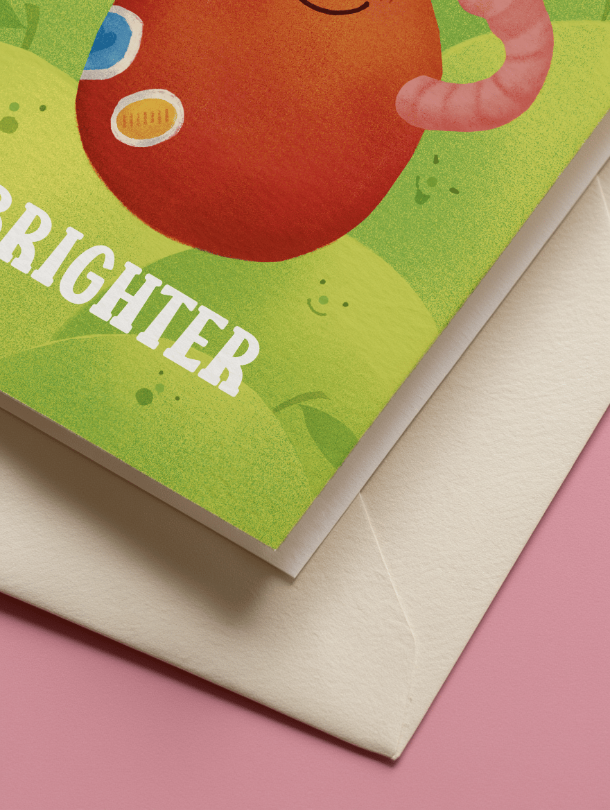 Your existence makes the world brighter mockup 3