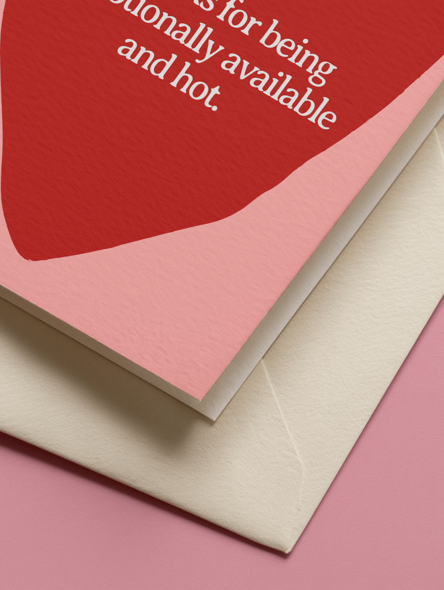 thanks for being emotionally hot mockup 3