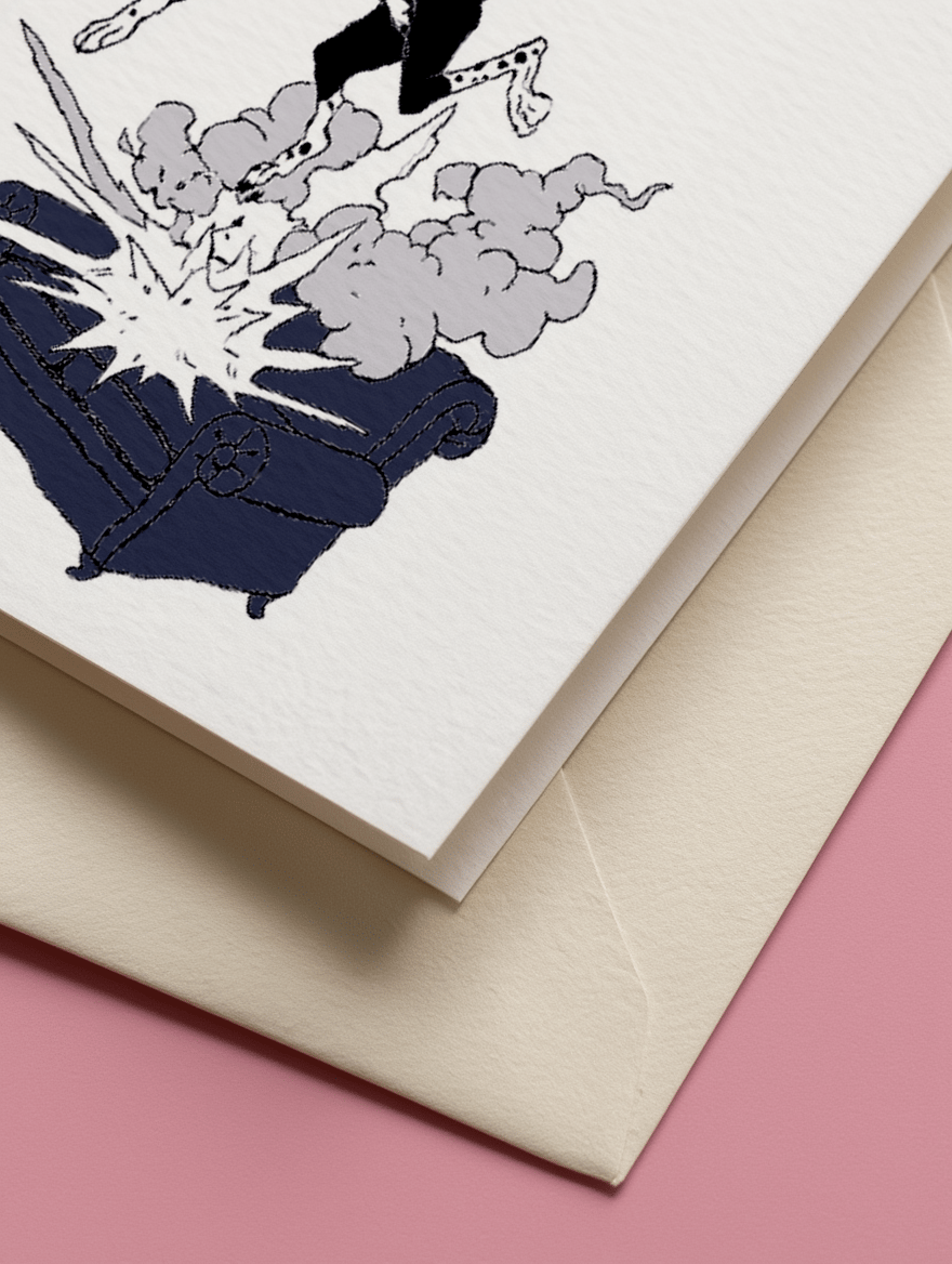 Playful Valentine's Card for Your Partner mockup 3