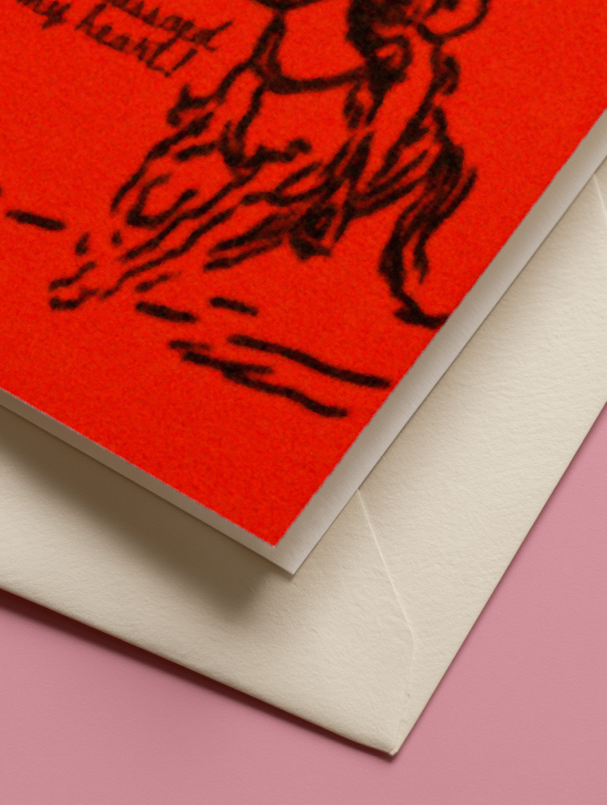 Lassoed Heart Cowboy Card mockup 3