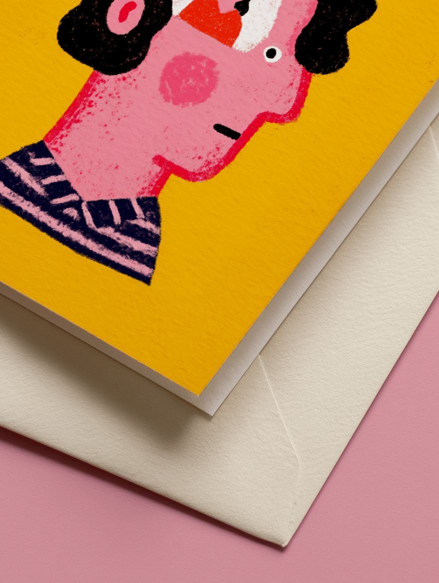 Always on My Mind Card mockup 3