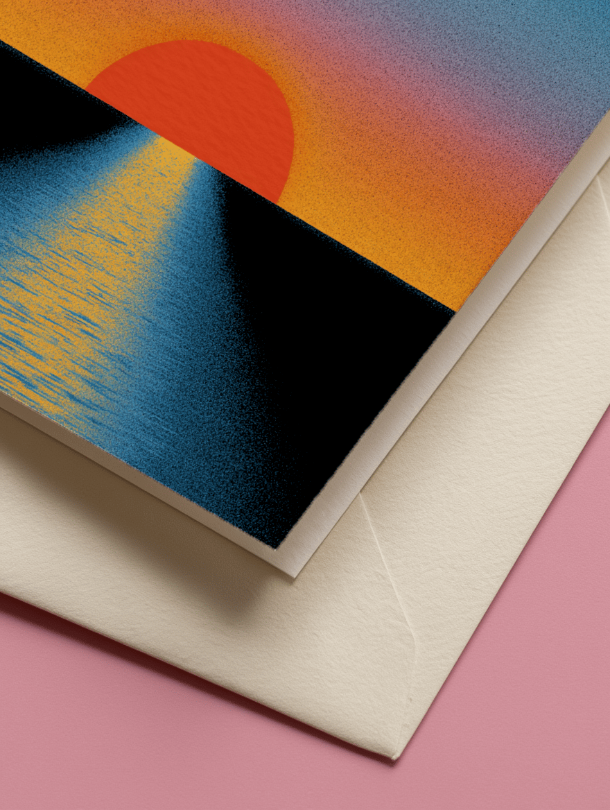 Where You Are - Wanderlust Card mockup 3