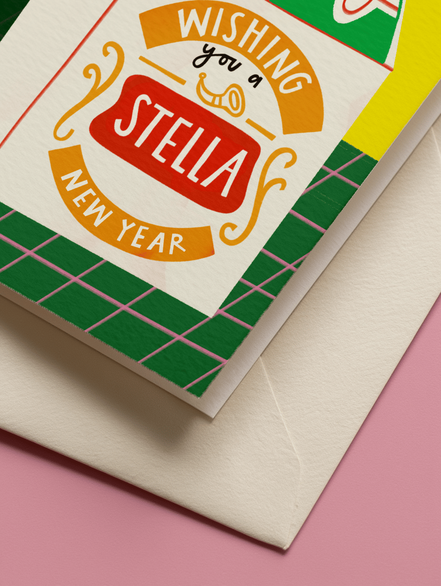 Cheers to a Stella New Year mockup 3