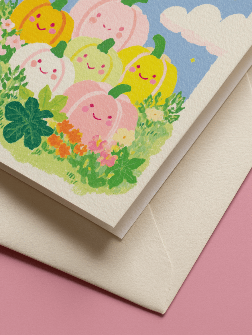 Whimsical Pumpkin Patch Delight mockup 3