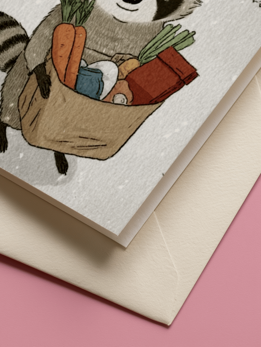 Raccoon's Thanksgiving Journey mockup 3