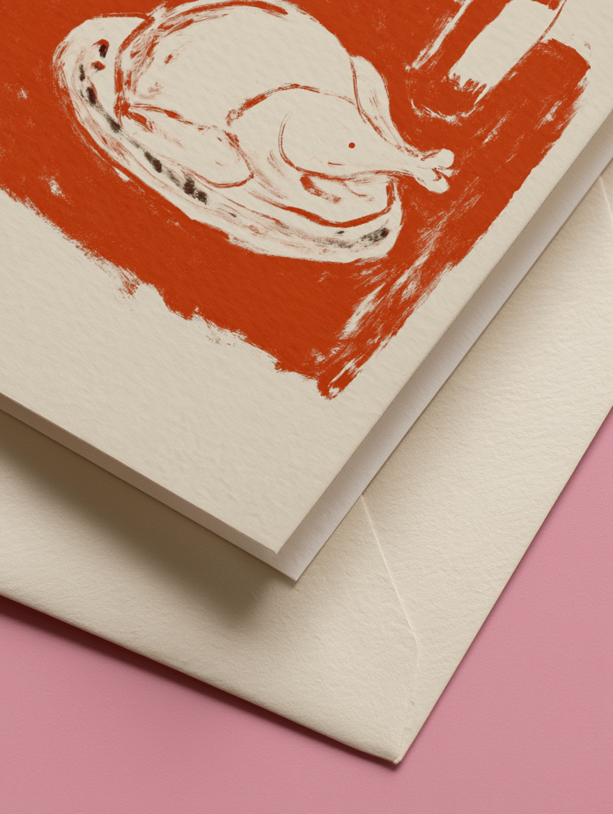 Festive Feast Fun Card mockup 2
