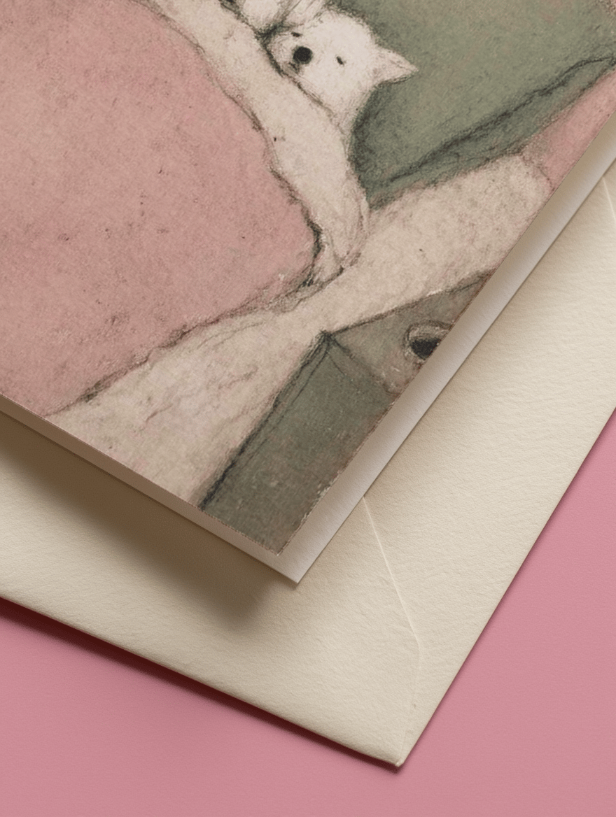 Cozy Companionship Card mockup 3