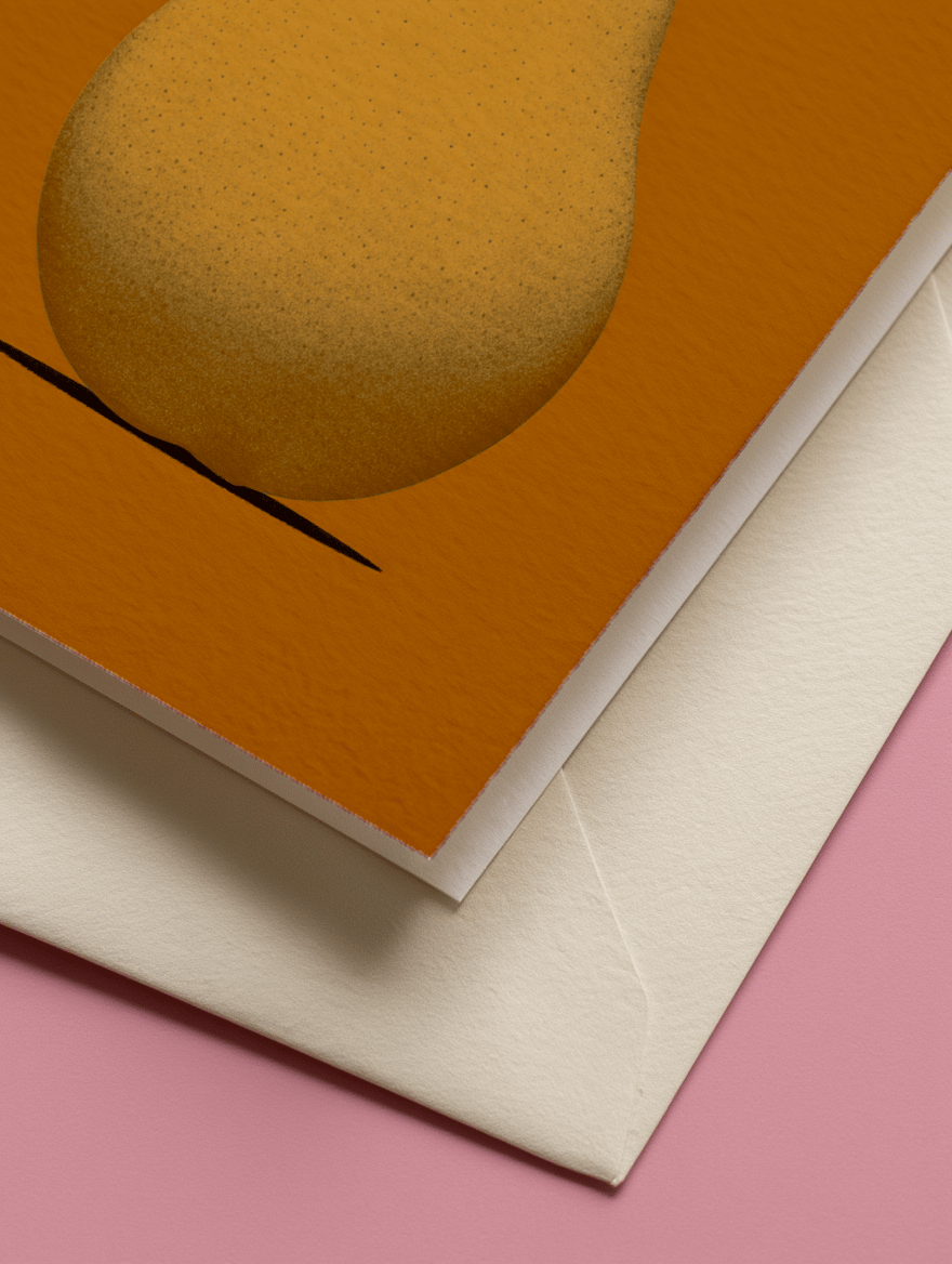 Perfect Pairing Pun Card mockup 3