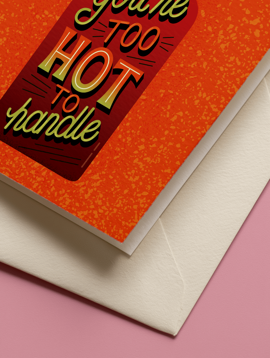 Too Hot to Handle Card mockup 2