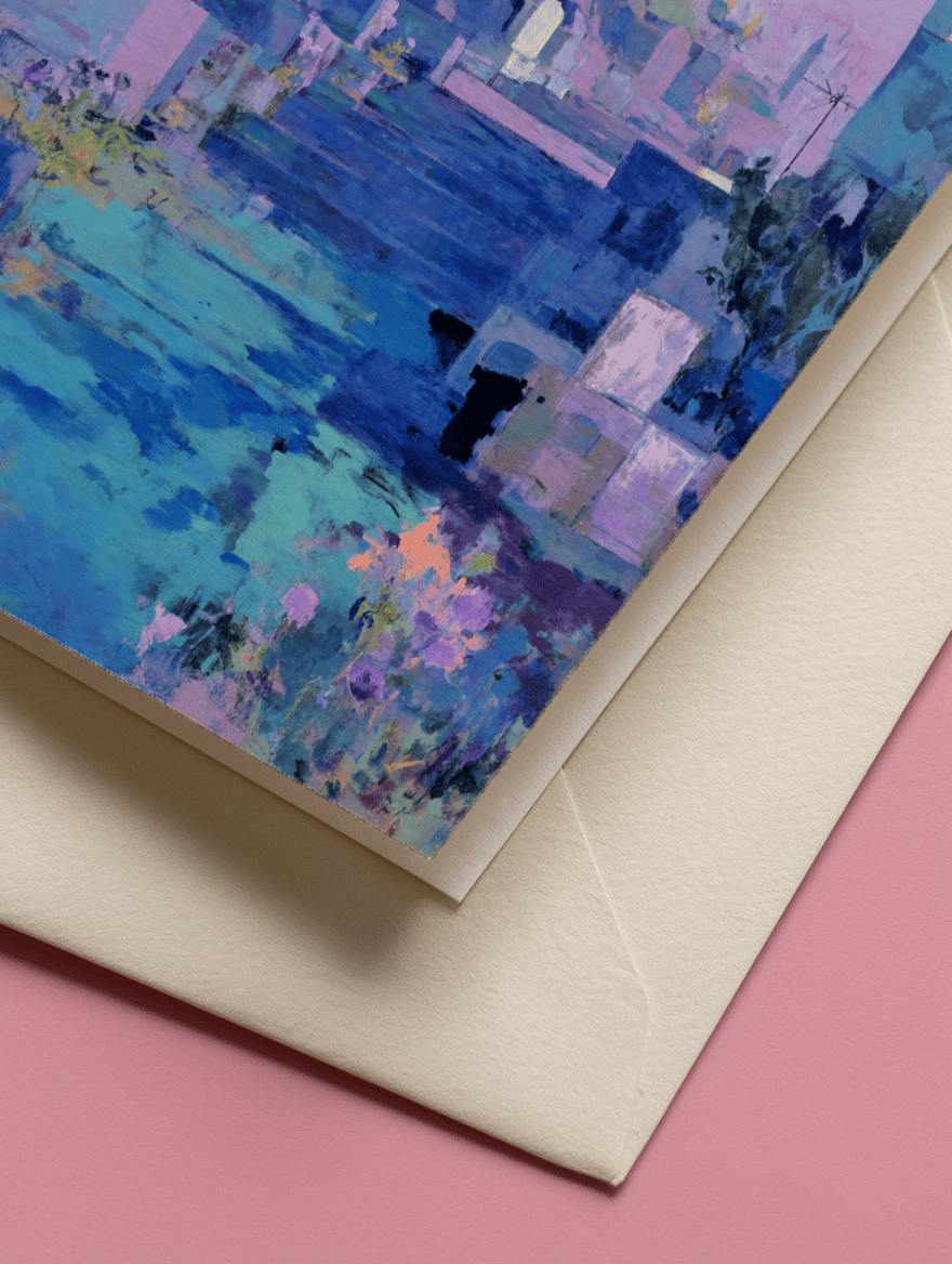 Tranquil Twilight Cemetery mockup 3