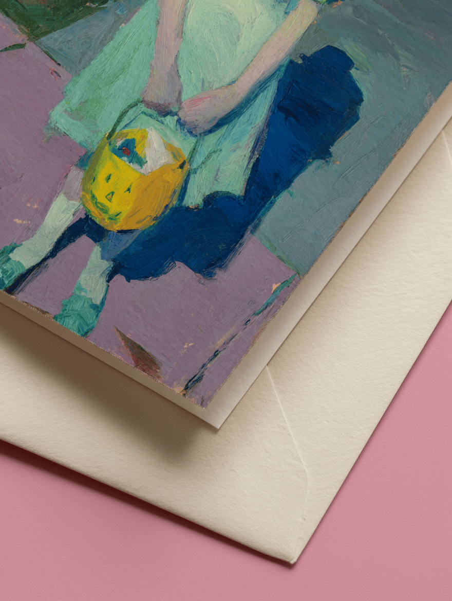 halloween oil painting mockup 3