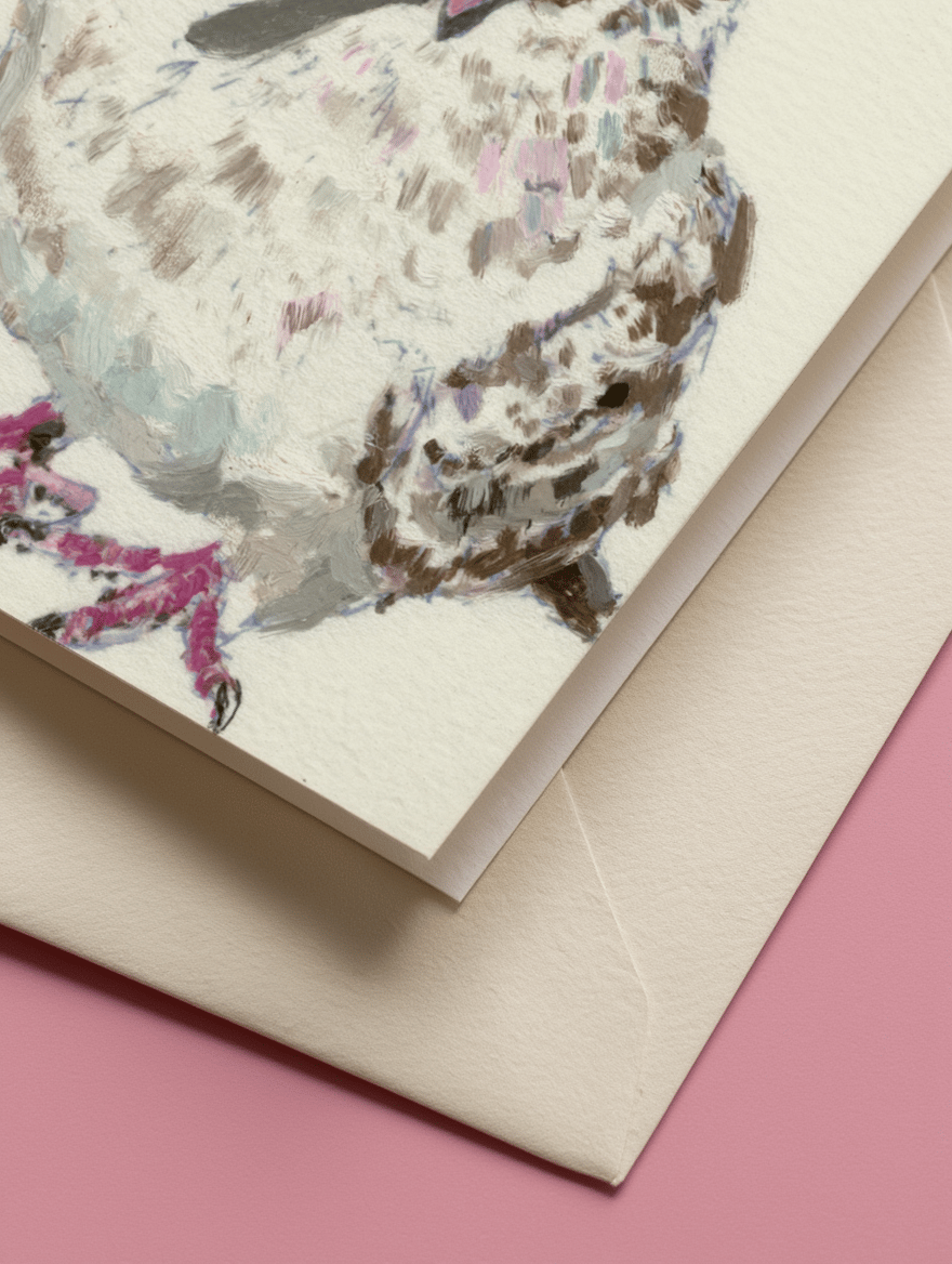 One of Those Days Pigeon Card mockup 3