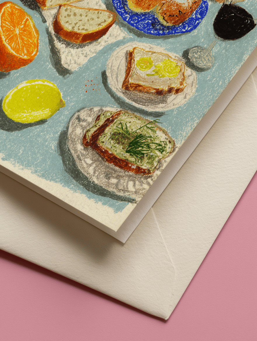 Let’s Get This Bread Card mockup 3
