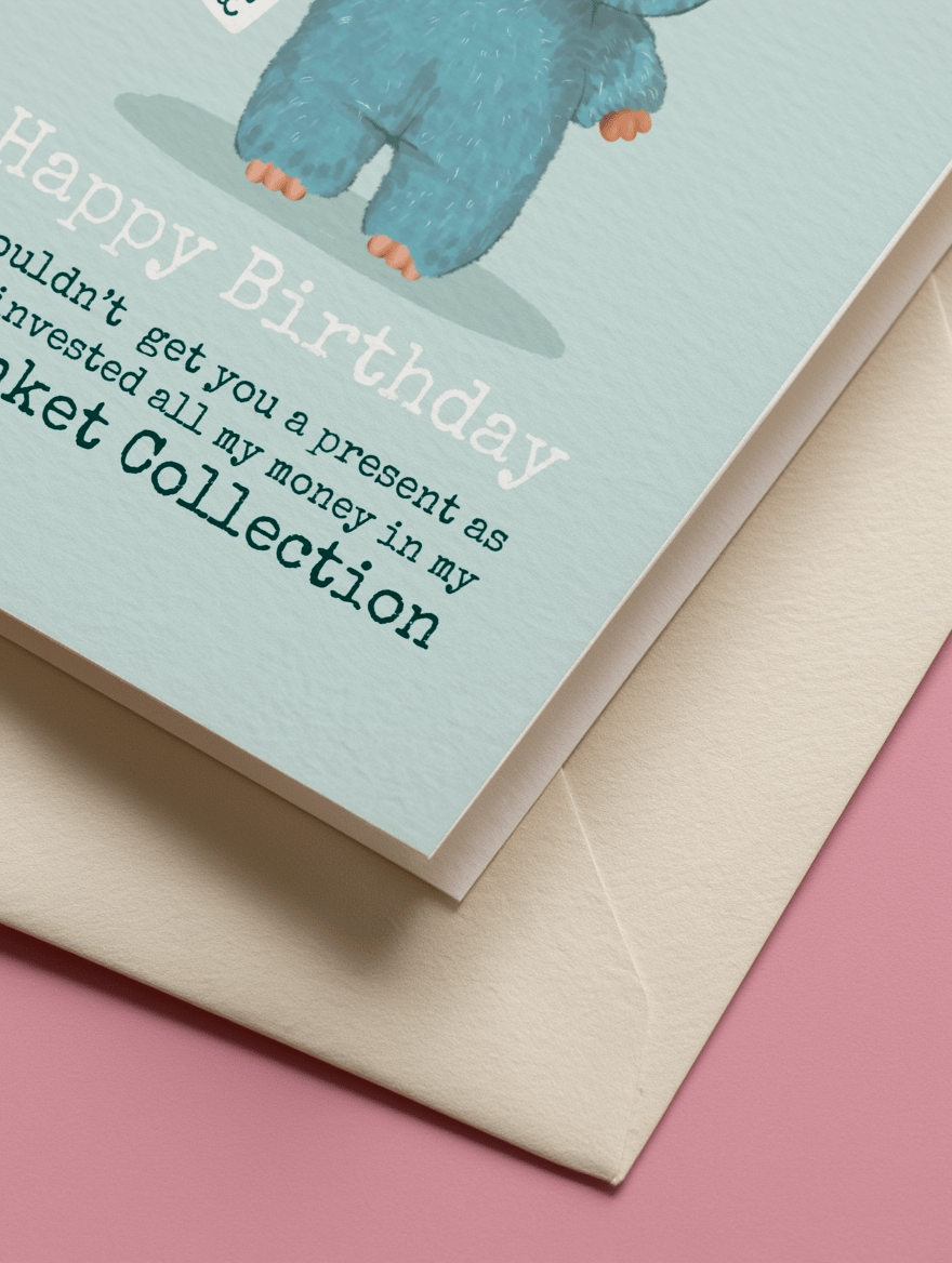 Trinket Collection Birthday Card mockup 3