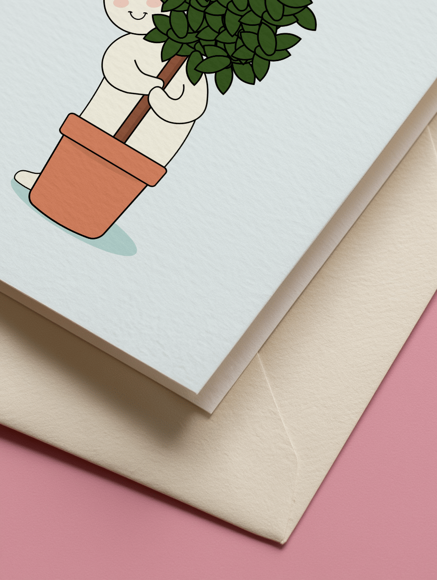 Sorry I Made Things Weird Card mockup 2