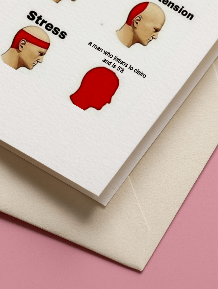 Types of Headaches Clairo Listener Card mockup 3